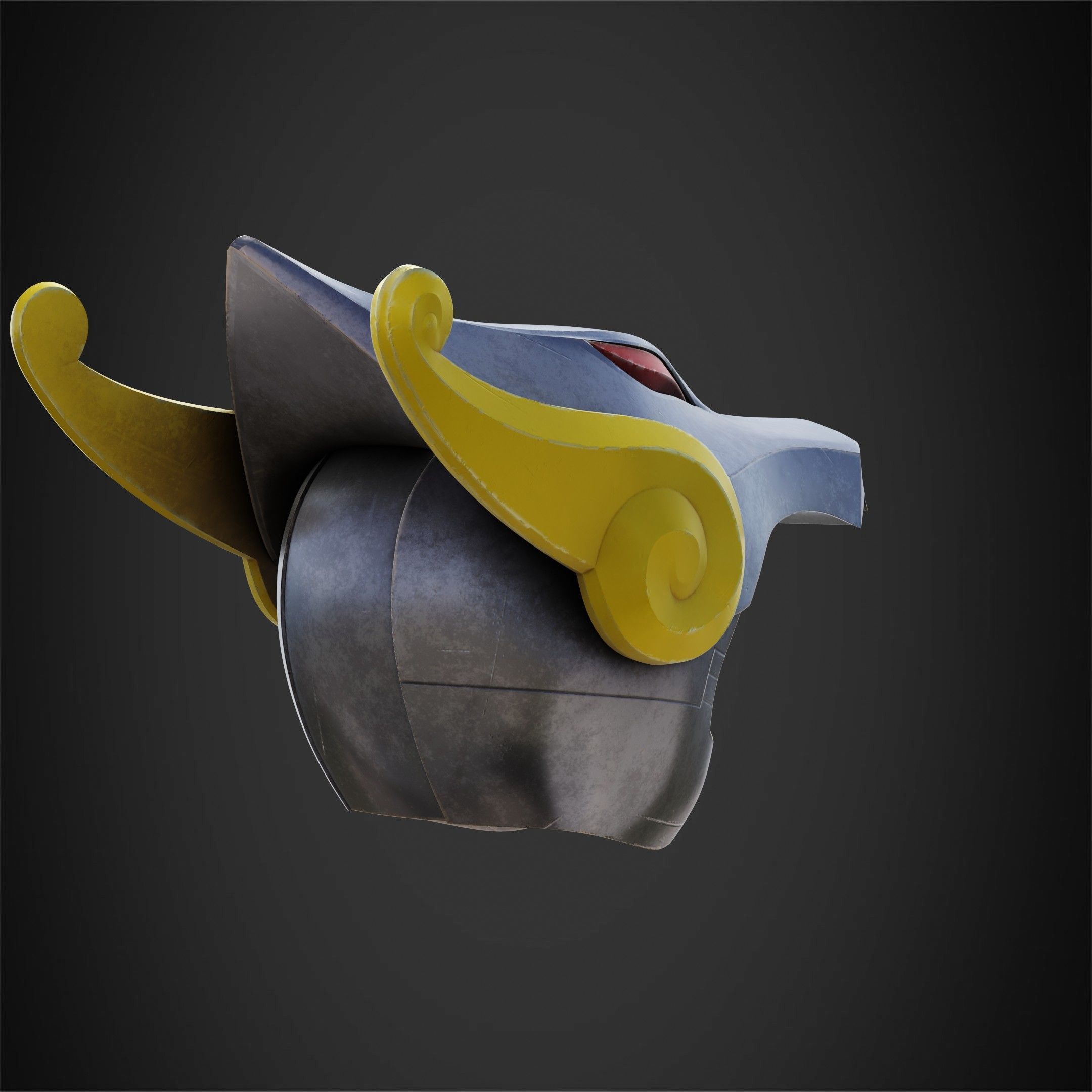 Saint Seiya Pegasus Seiya Helmet for Cosplay 3D print model_7