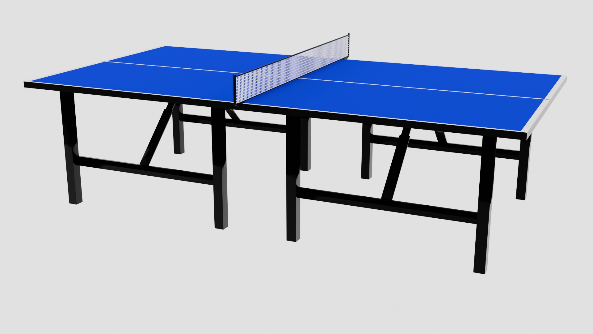 Table Tennis Table  3D model_1