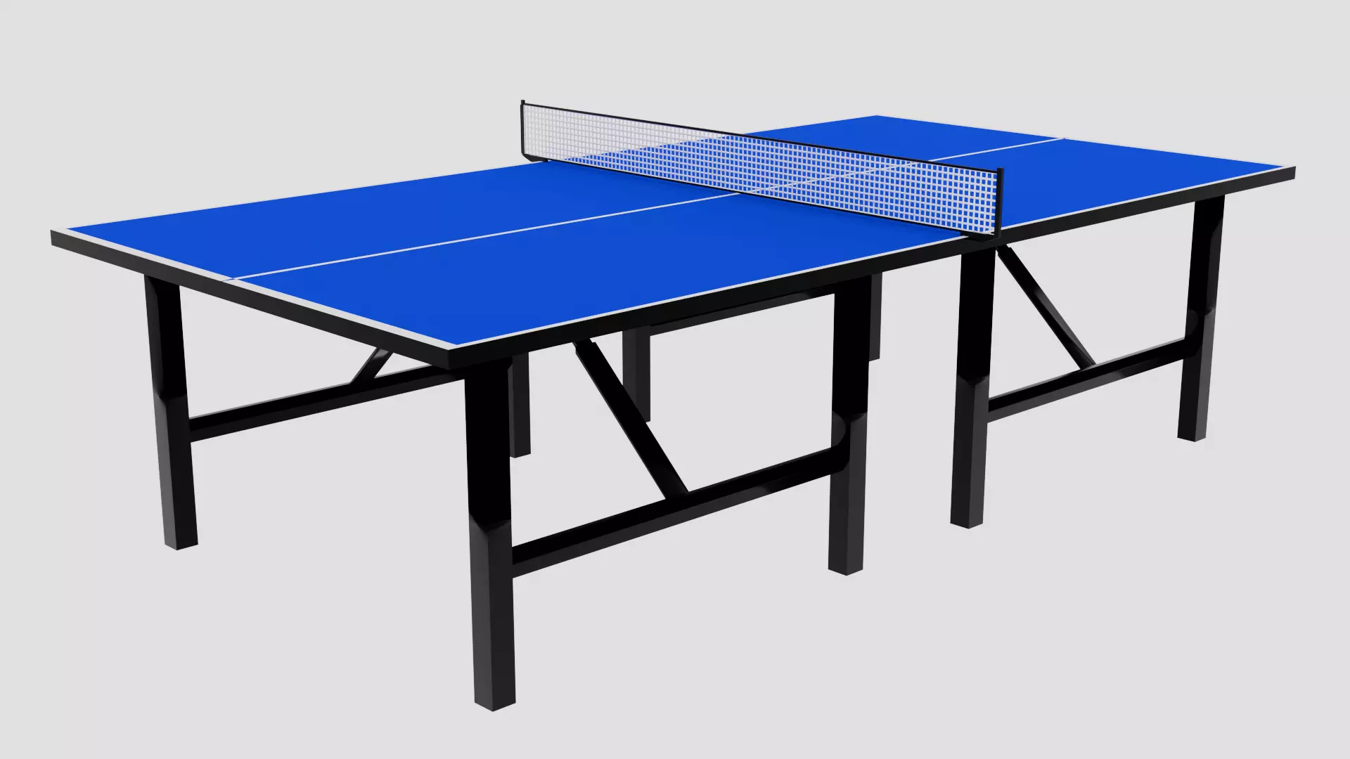Table Tennis Table  3D model_0
