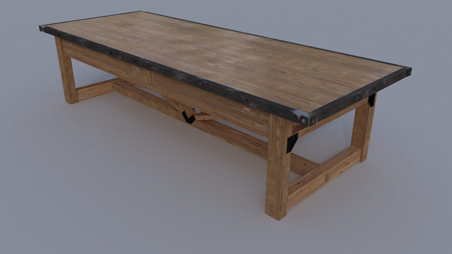 Tablewood 3D model_3