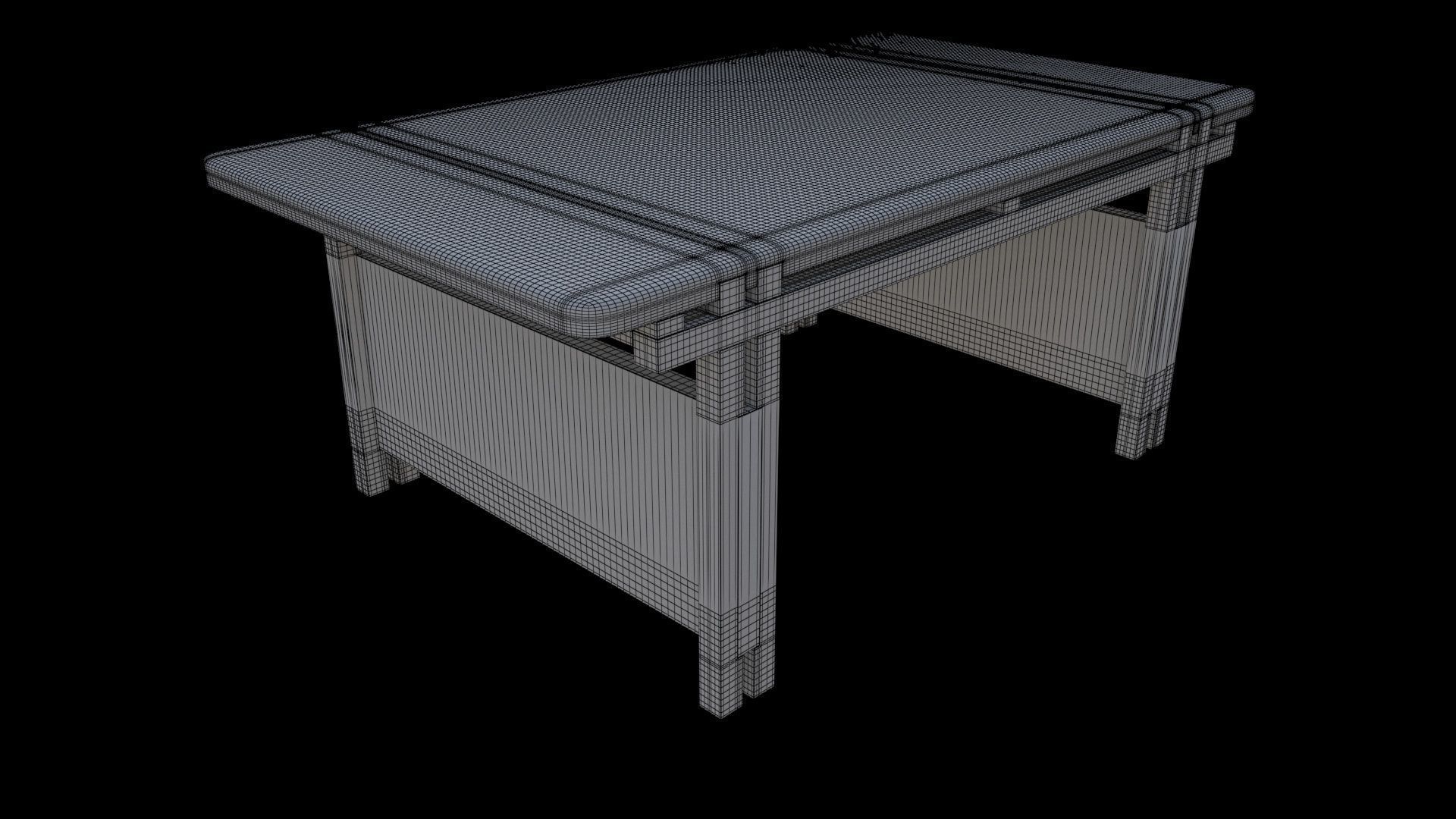 TablewoodB 3D model_5