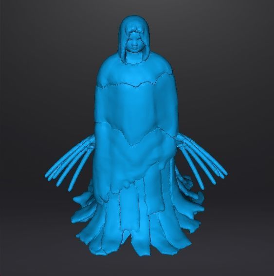 THE ENTITY MONSTER MINIATURE MODEL HORROR FANTASY GAMES RPG DND 3D print model_12