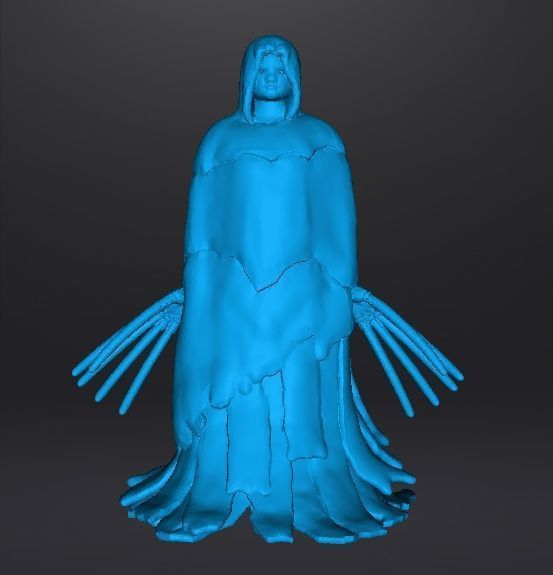 THE ENTITY MONSTER MINIATURE MODEL HORROR FANTASY GAMES RPG DND 3D print model_9