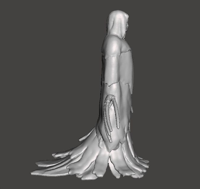 THE ENTITY MONSTER MINIATURE MODEL HORROR FANTASY GAMES RPG DND 3D print model_4