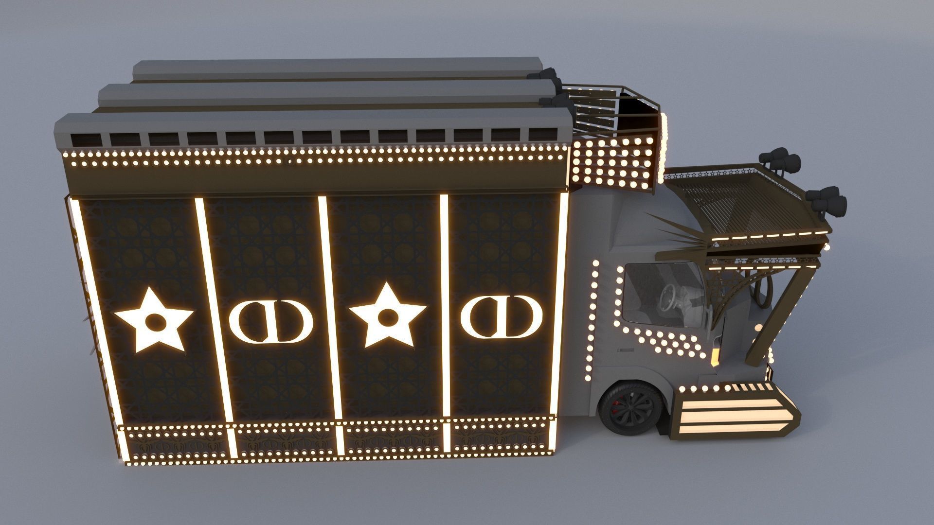 TruckshopDior 3D model_4