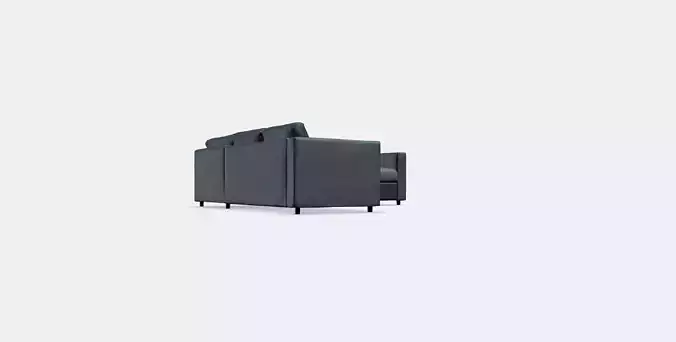 VIMLE Corner sofa 4-seat 6 Low-poly 3D model