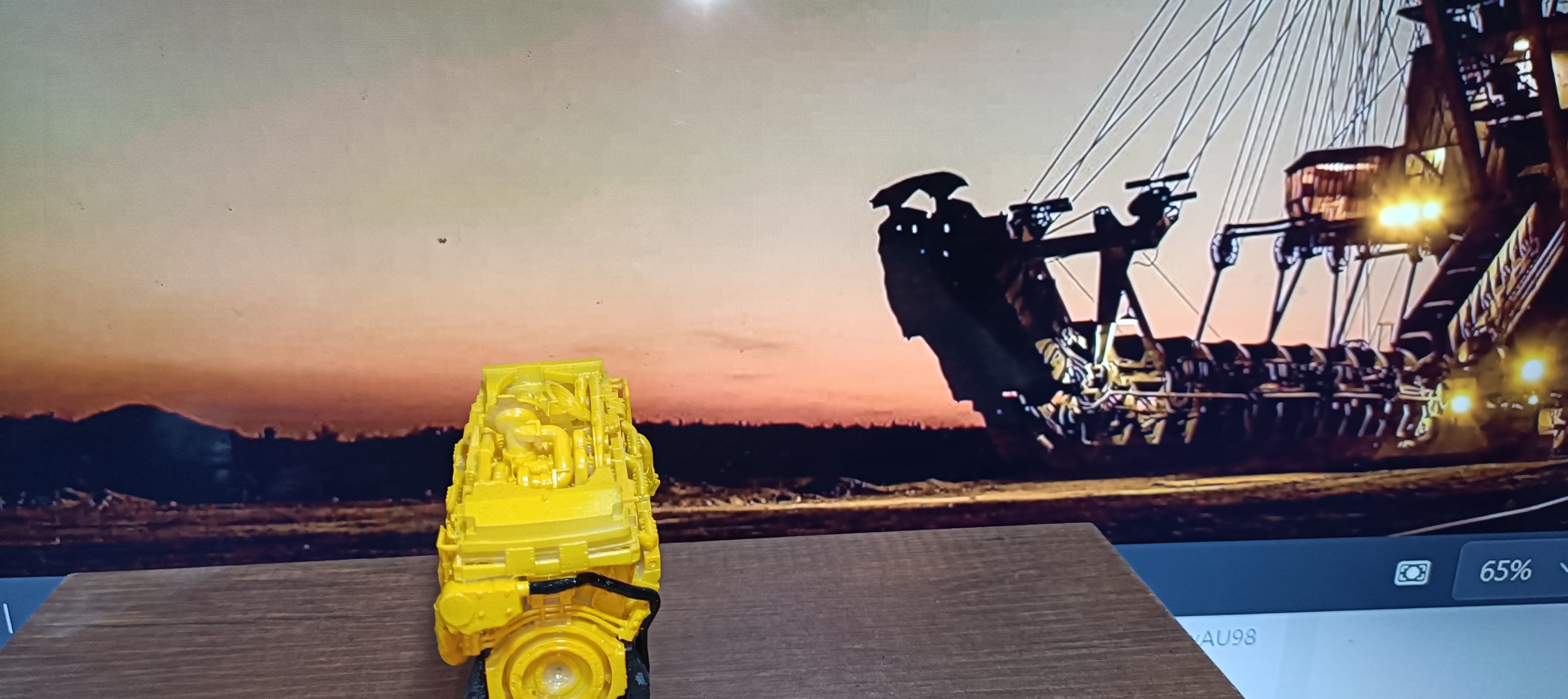 CUMMINS QSK78 MCRS DIESEL ENGINE 3D print model_22