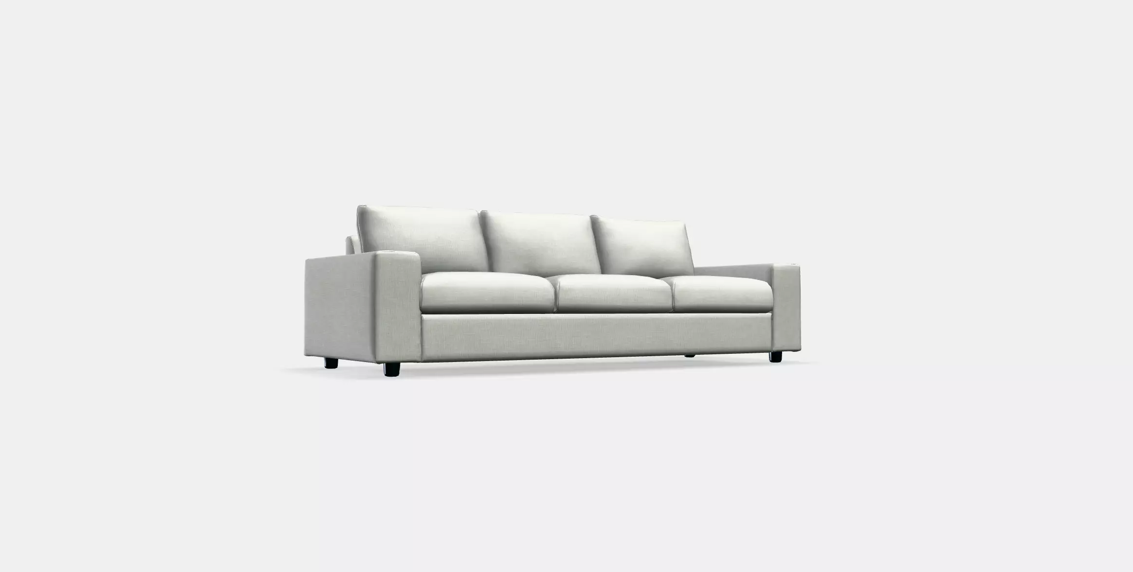 VIMLE 3-seat sofa 33 Low-poly 3D model_0