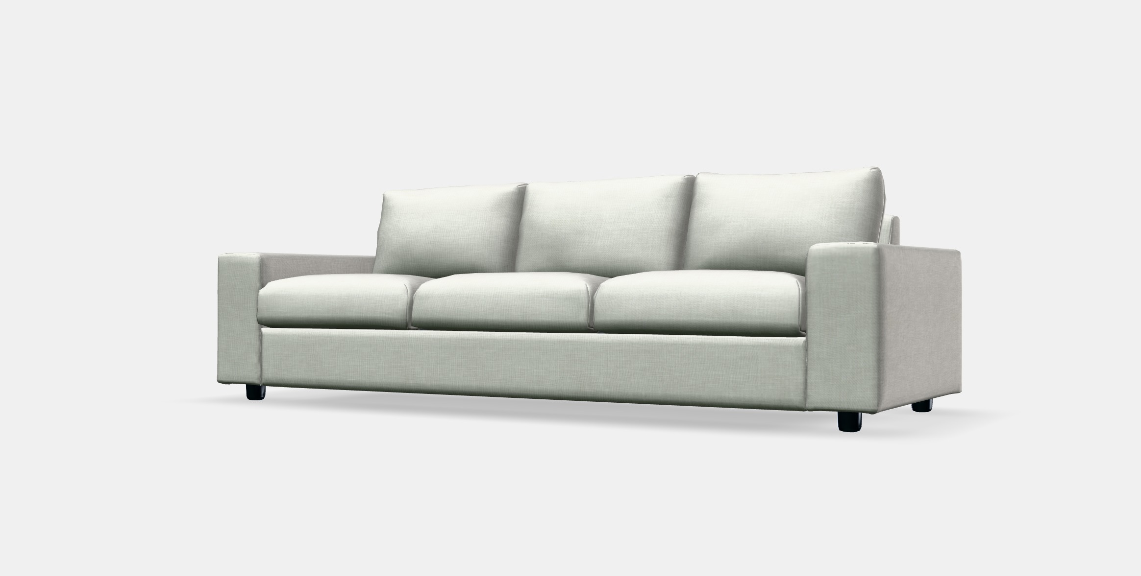 VIMLE 3-seat sofa 33 Low-poly 3D model_13