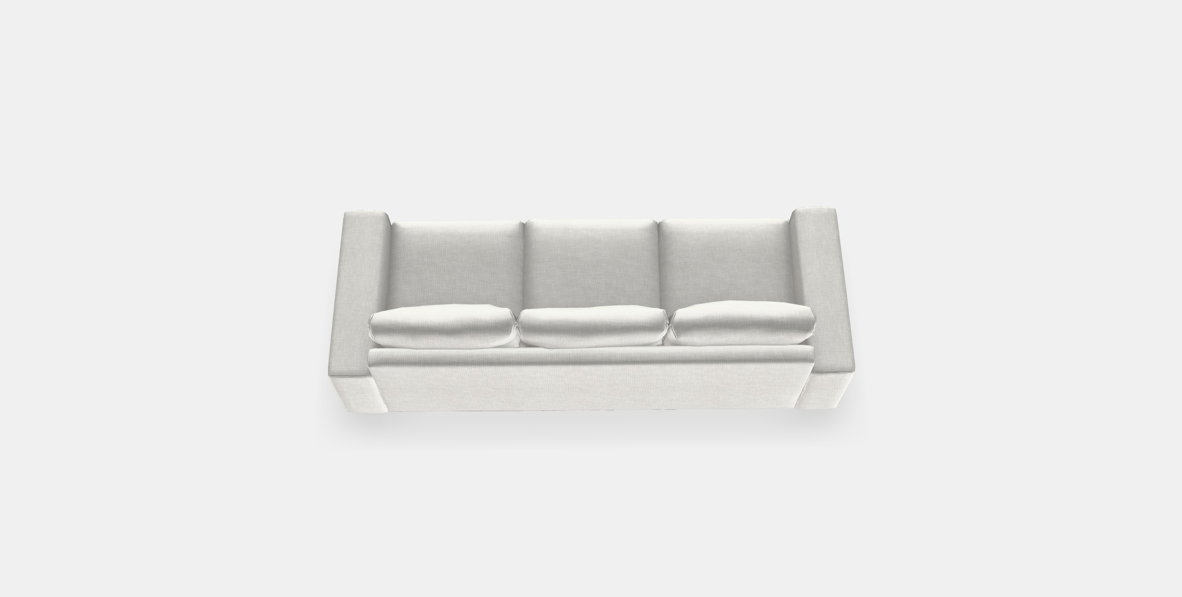 VIMLE 3-seat sofa 33 Low-poly 3D model_5