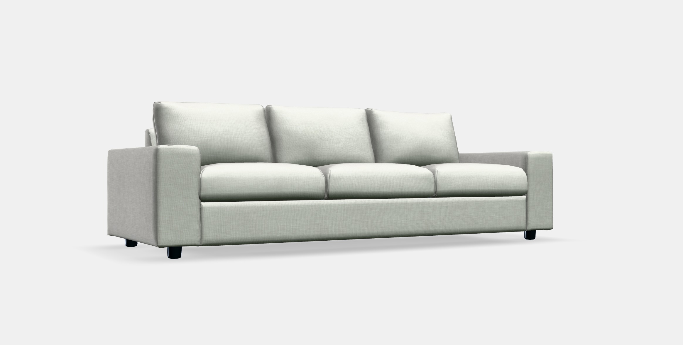 VIMLE 3-seat sofa 33 Low-poly 3D model_10