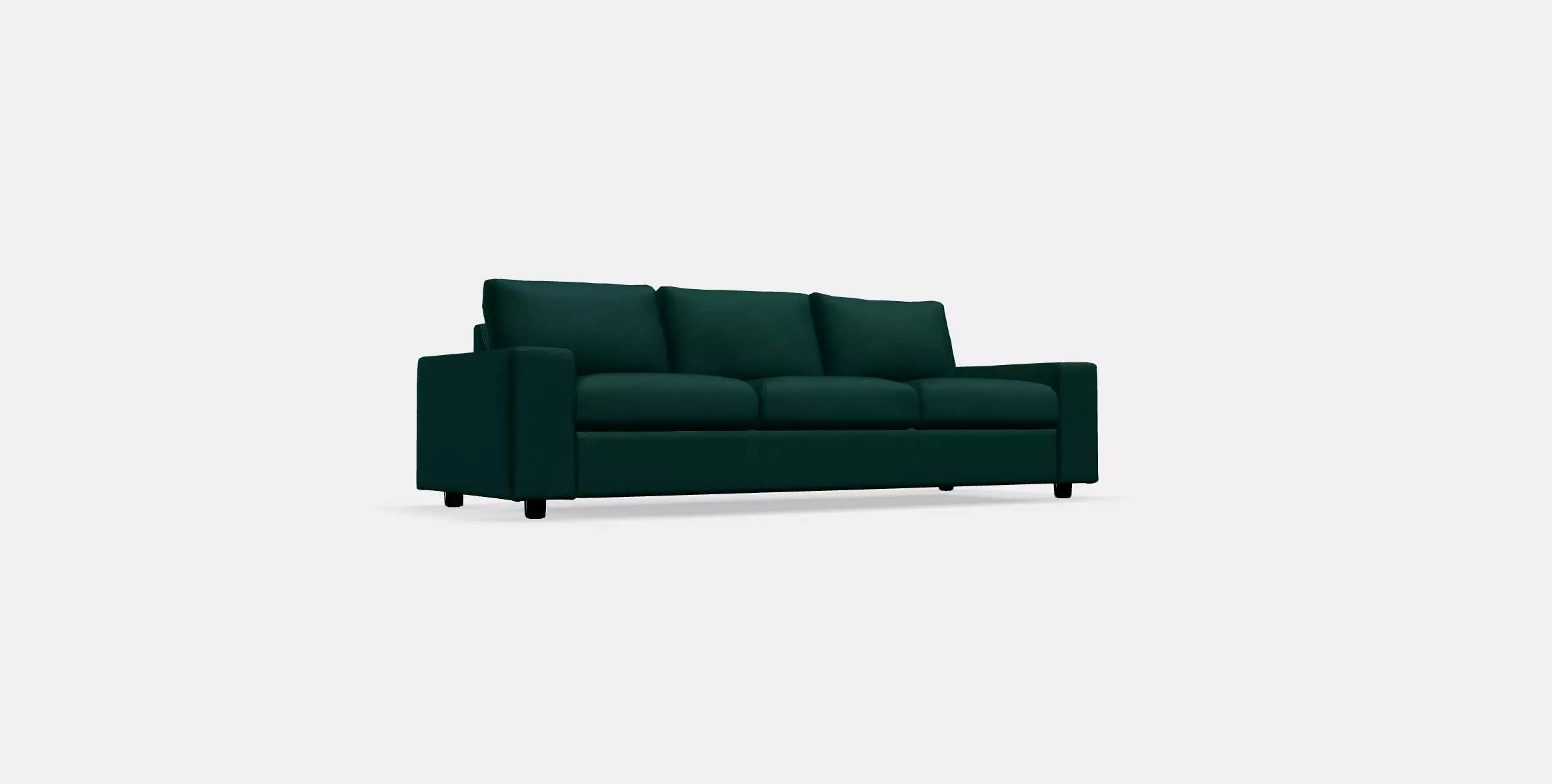 VIMLE 3-seat sofa 34 Low-poly 3D model_0