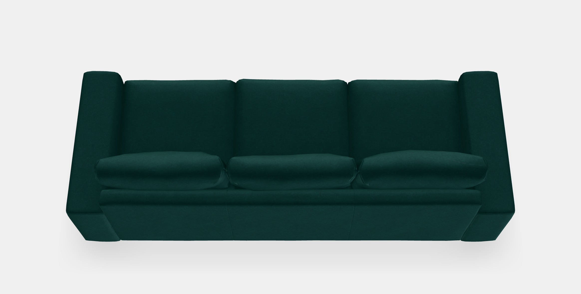 VIMLE 3-seat sofa 34 Low-poly 3D model_7
