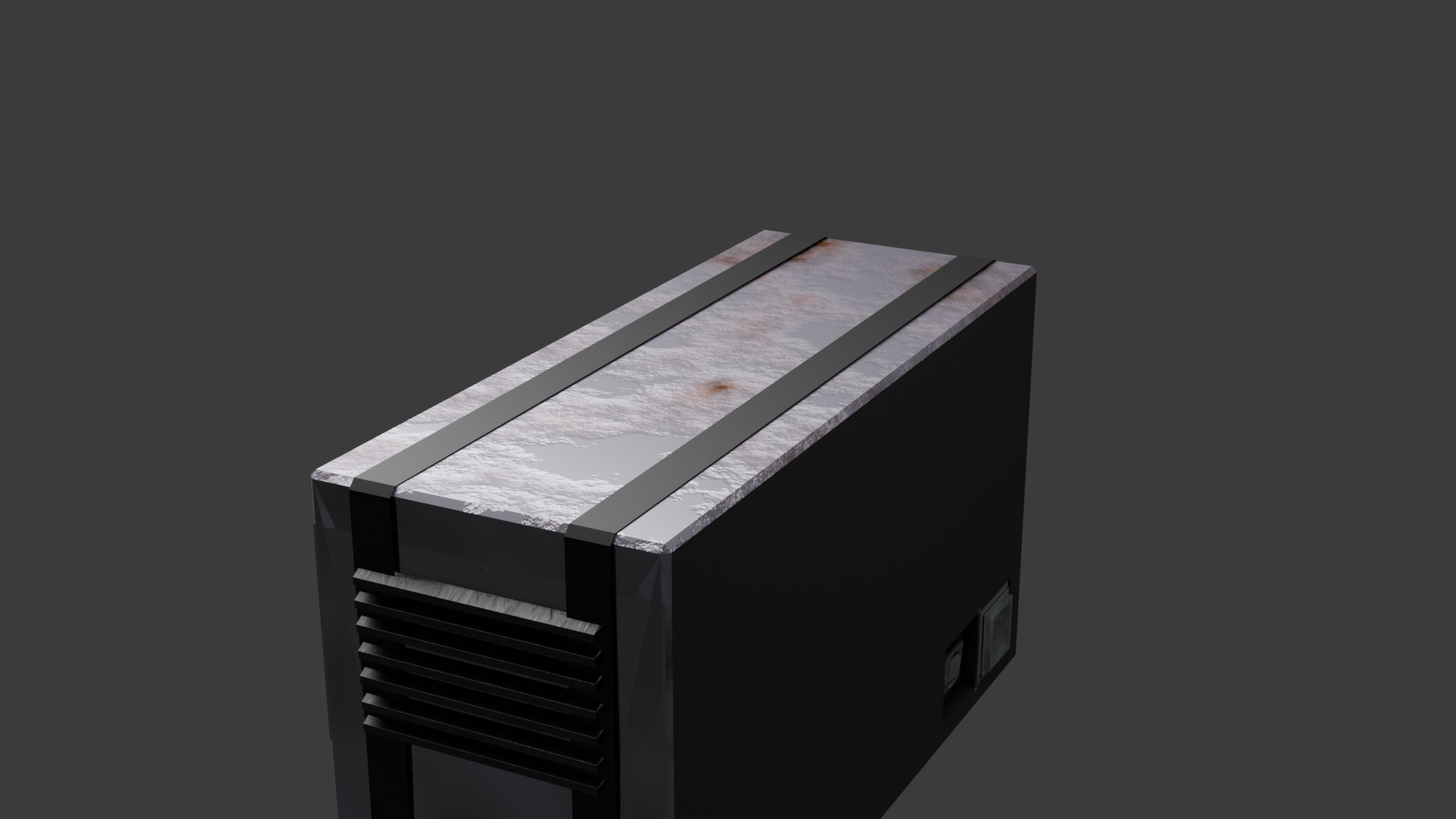 Radio 4 Game Props Low-poly 3D model_4
