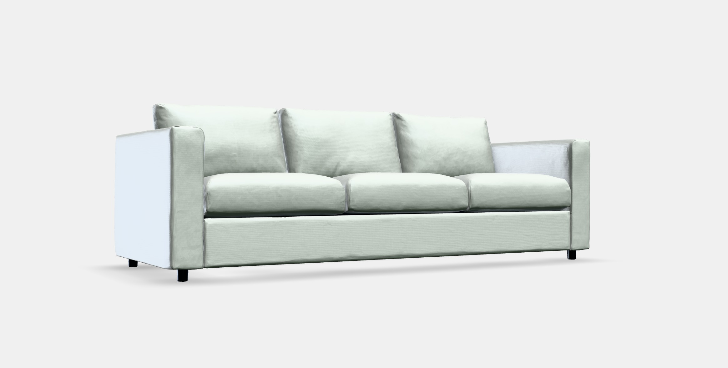 VIMLE 3-seat sofa 35 Low-poly 3D model_8
