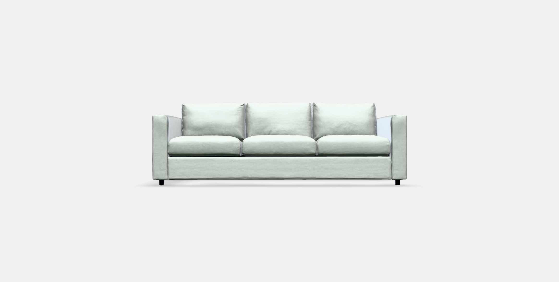 VIMLE 3-seat sofa 35 Low-poly 3D model_9