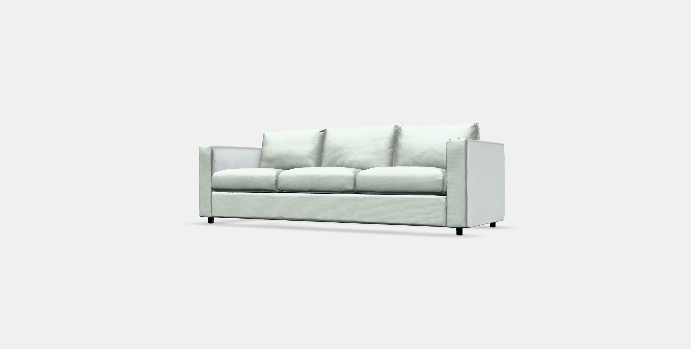 VIMLE 3-seat sofa 35 Low-poly 3D model_11