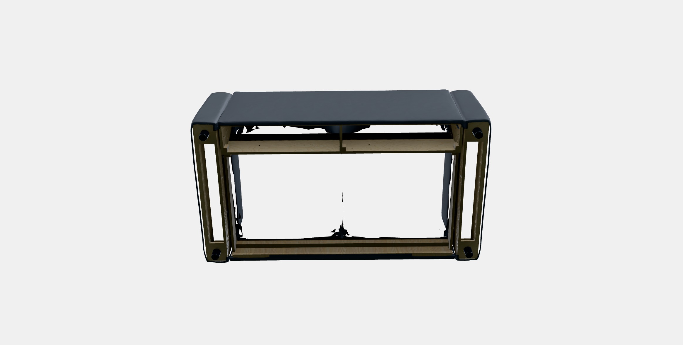 VIMLE 2-seat sofa 11 Low-poly 3D model_6