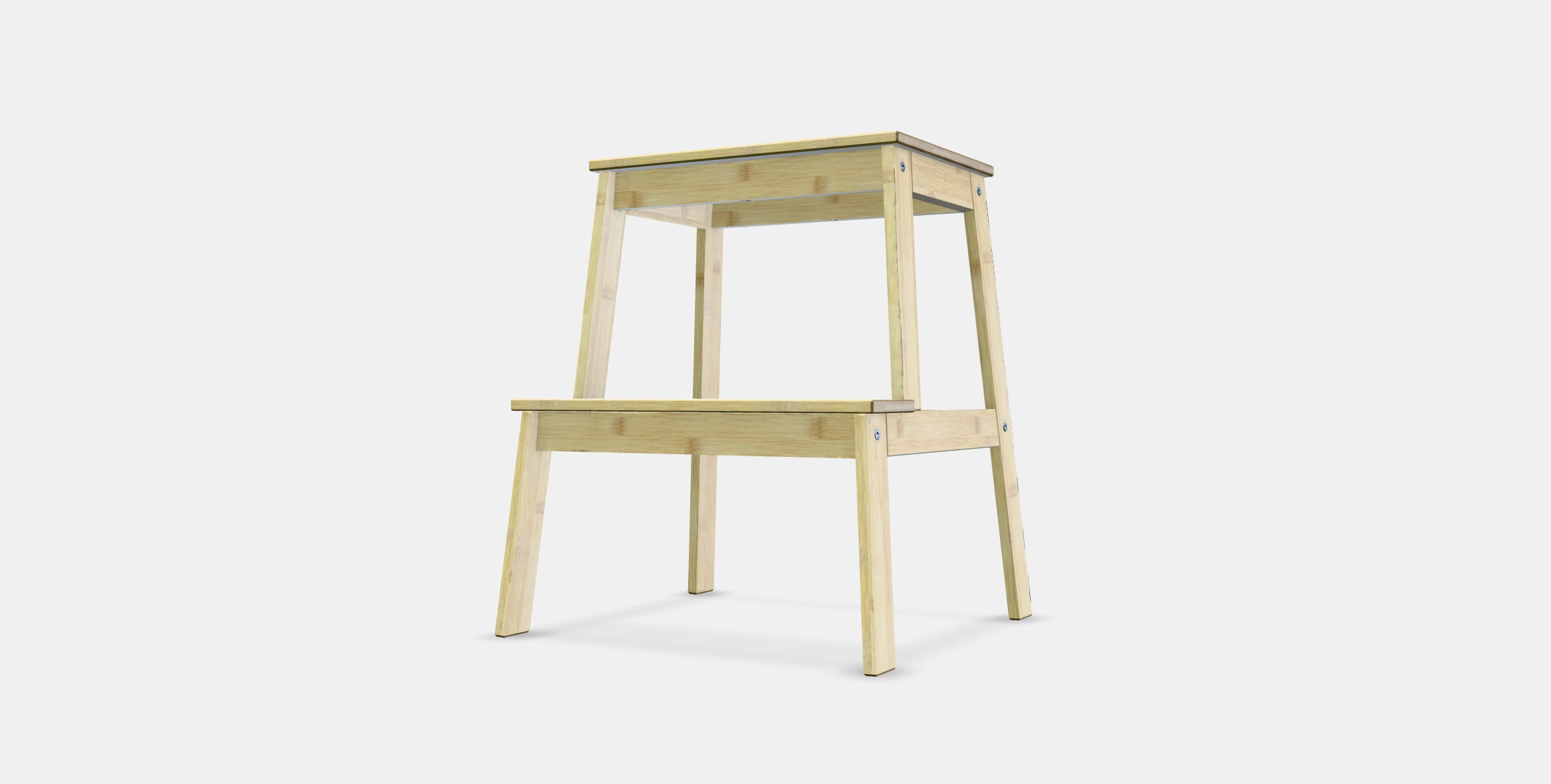 TENHULT Step stool Low-poly 3D model_11