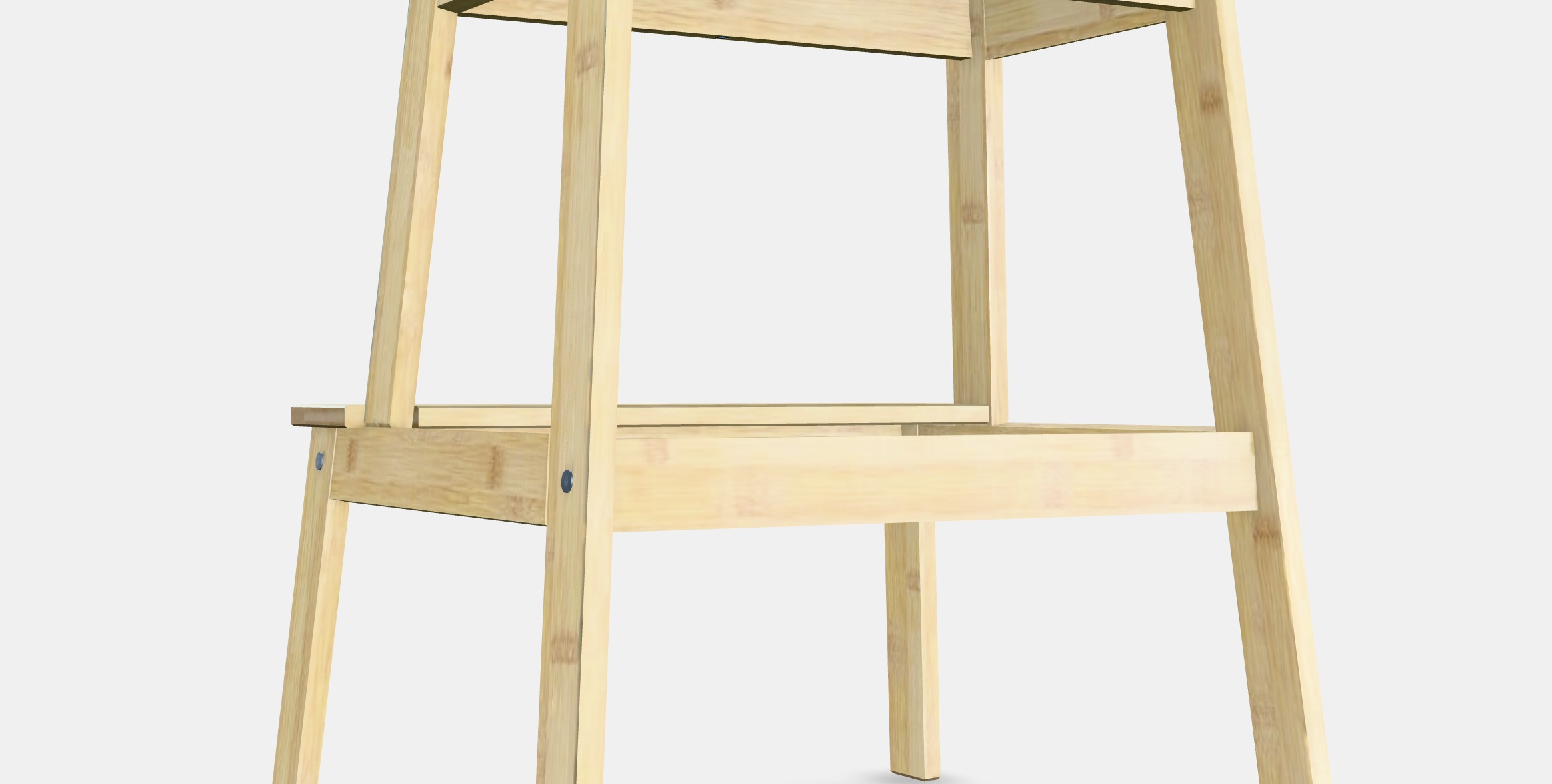 TENHULT Step stool Low-poly 3D model_4