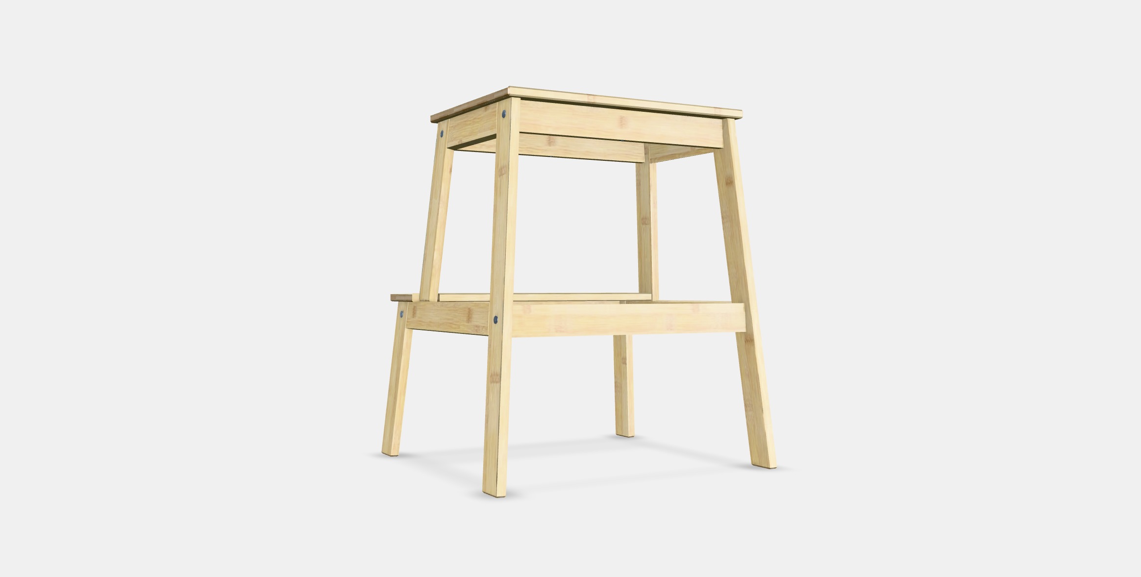 TENHULT Step stool Low-poly 3D model_16