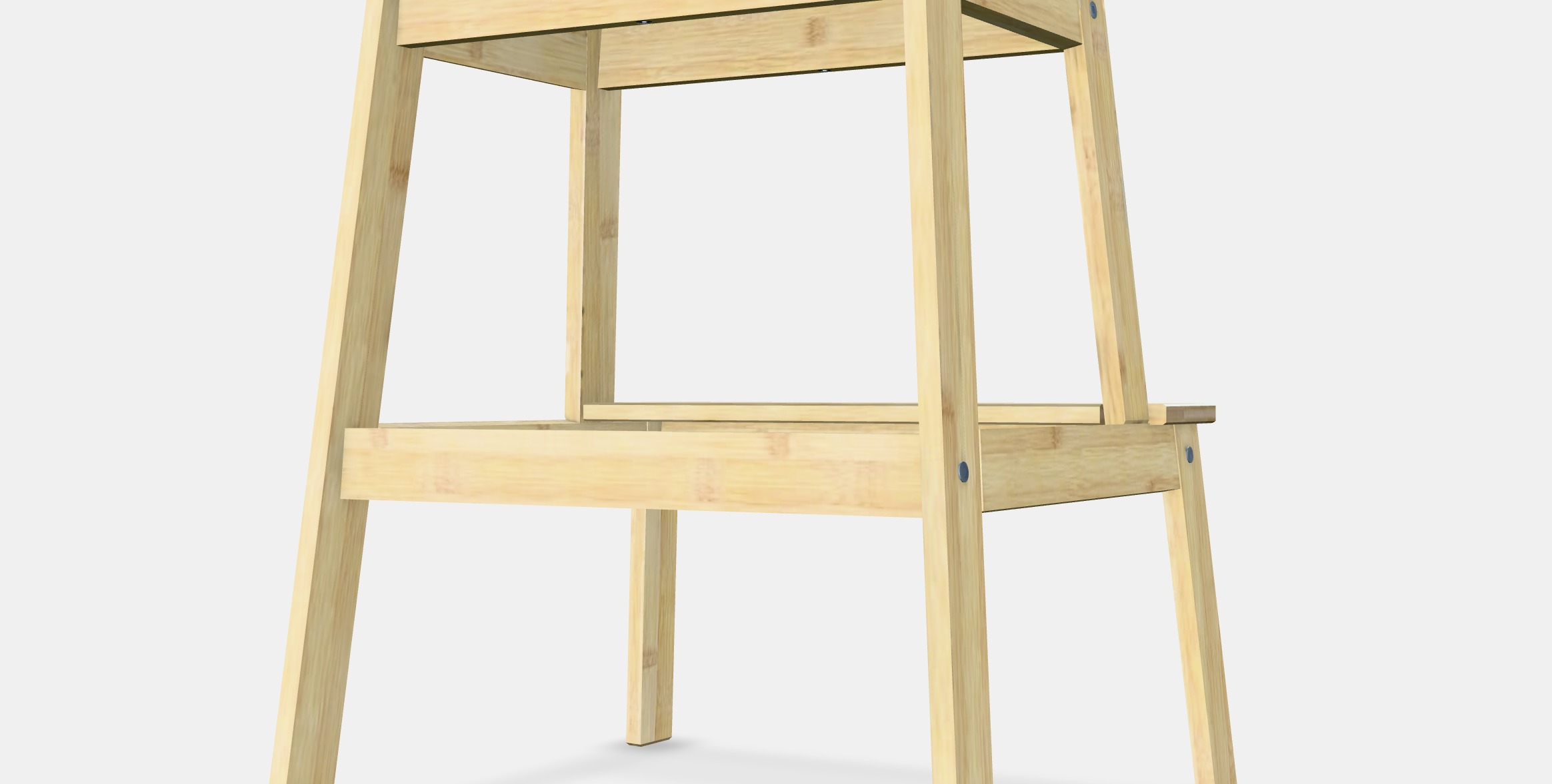 TENHULT Step stool Low-poly 3D model_7