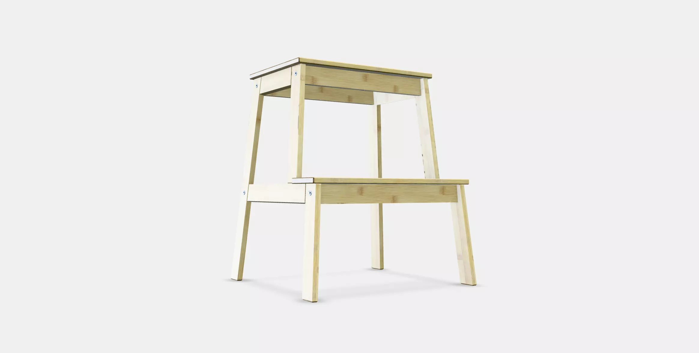 TENHULT Step stool Low-poly 3D model_0
