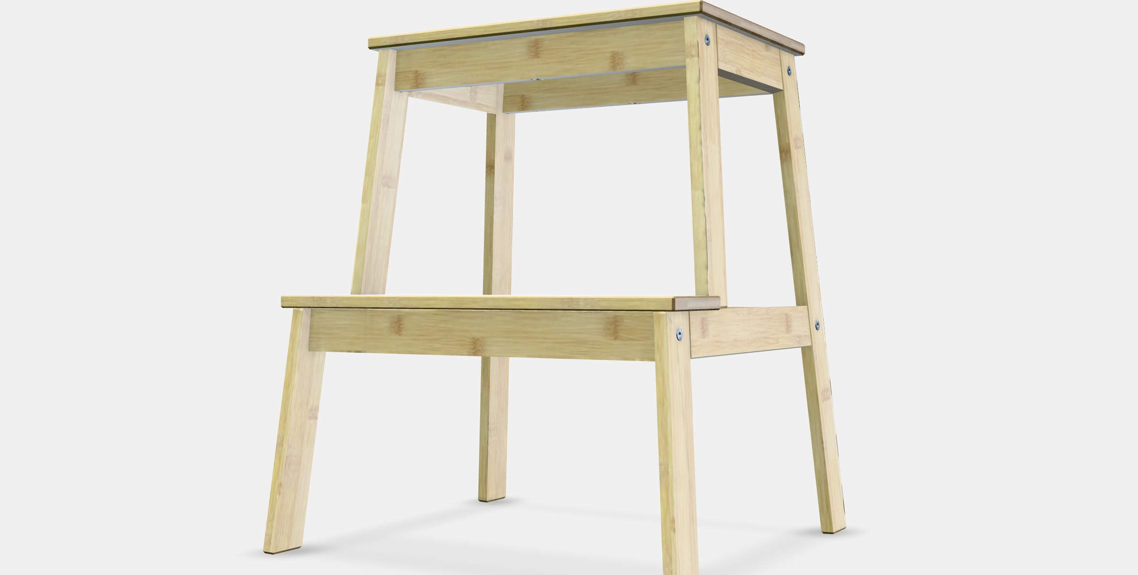 TENHULT Step stool Low-poly 3D model_13