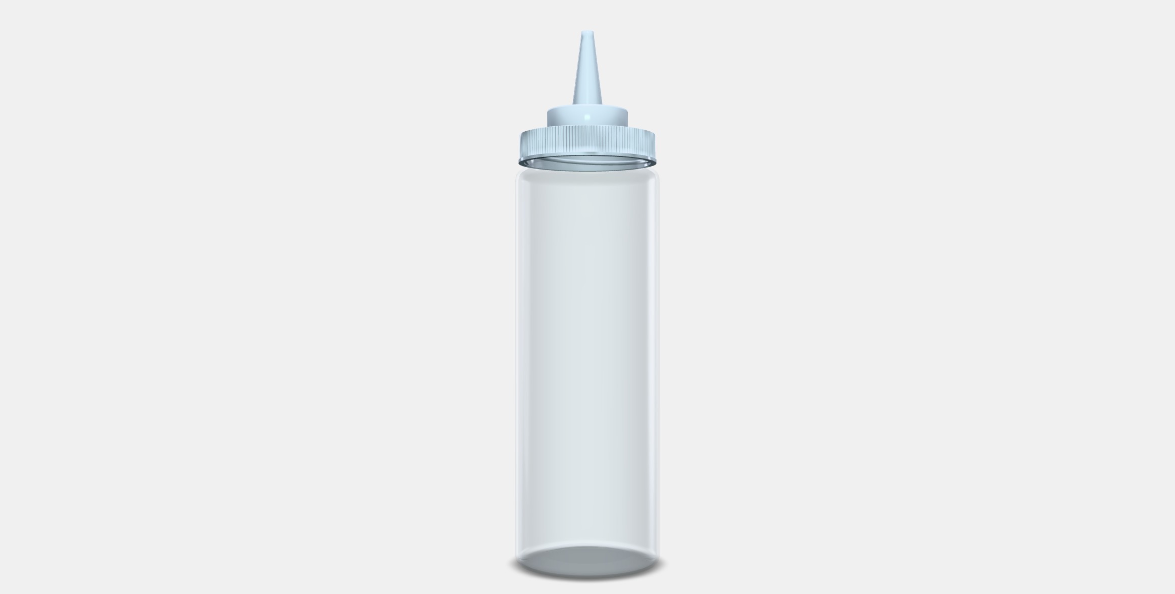 GRILLTIDER Squeeze bottle Low-poly 3D model_10