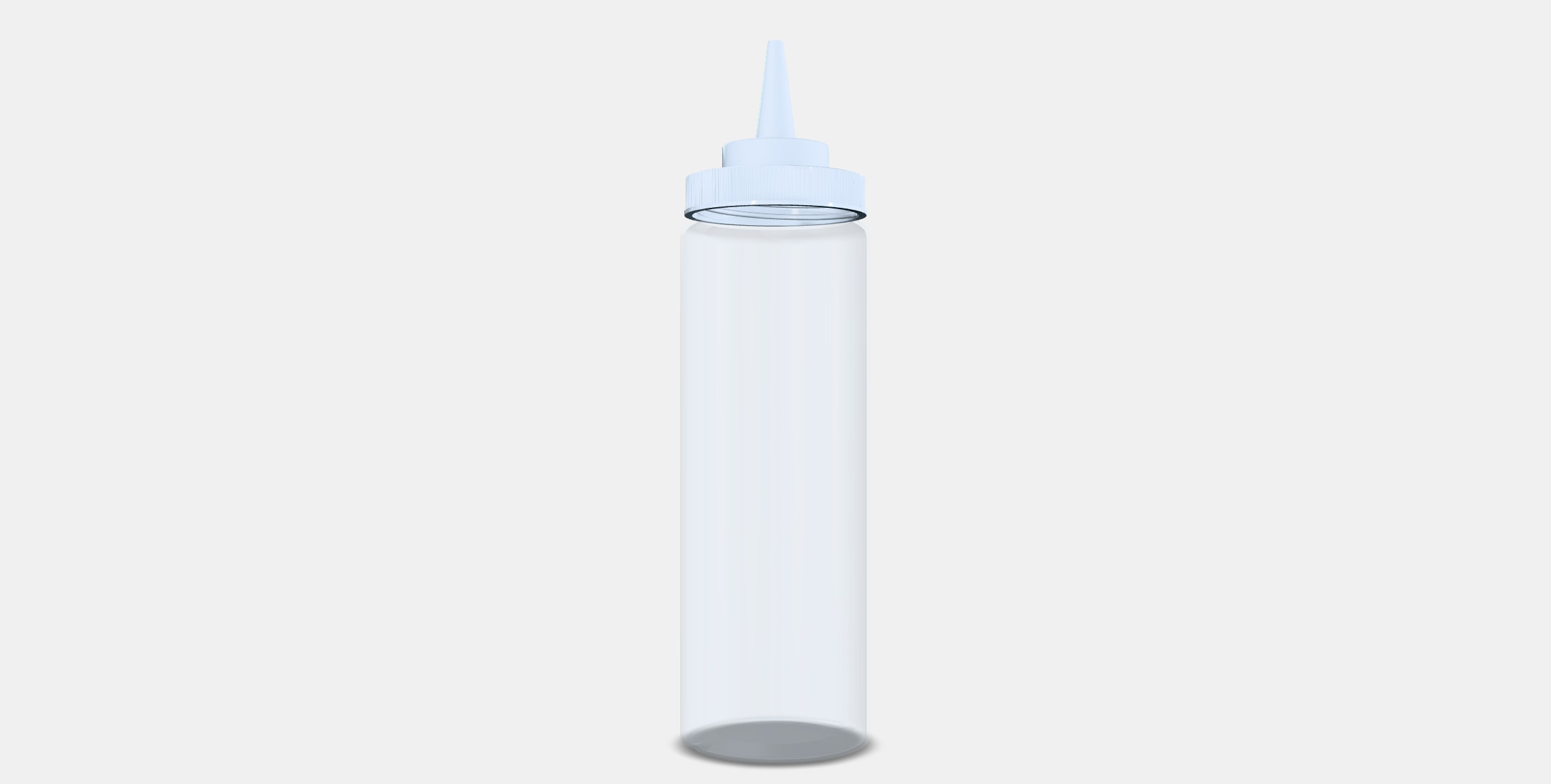 GRILLTIDER Squeeze bottle Low-poly 3D model_16