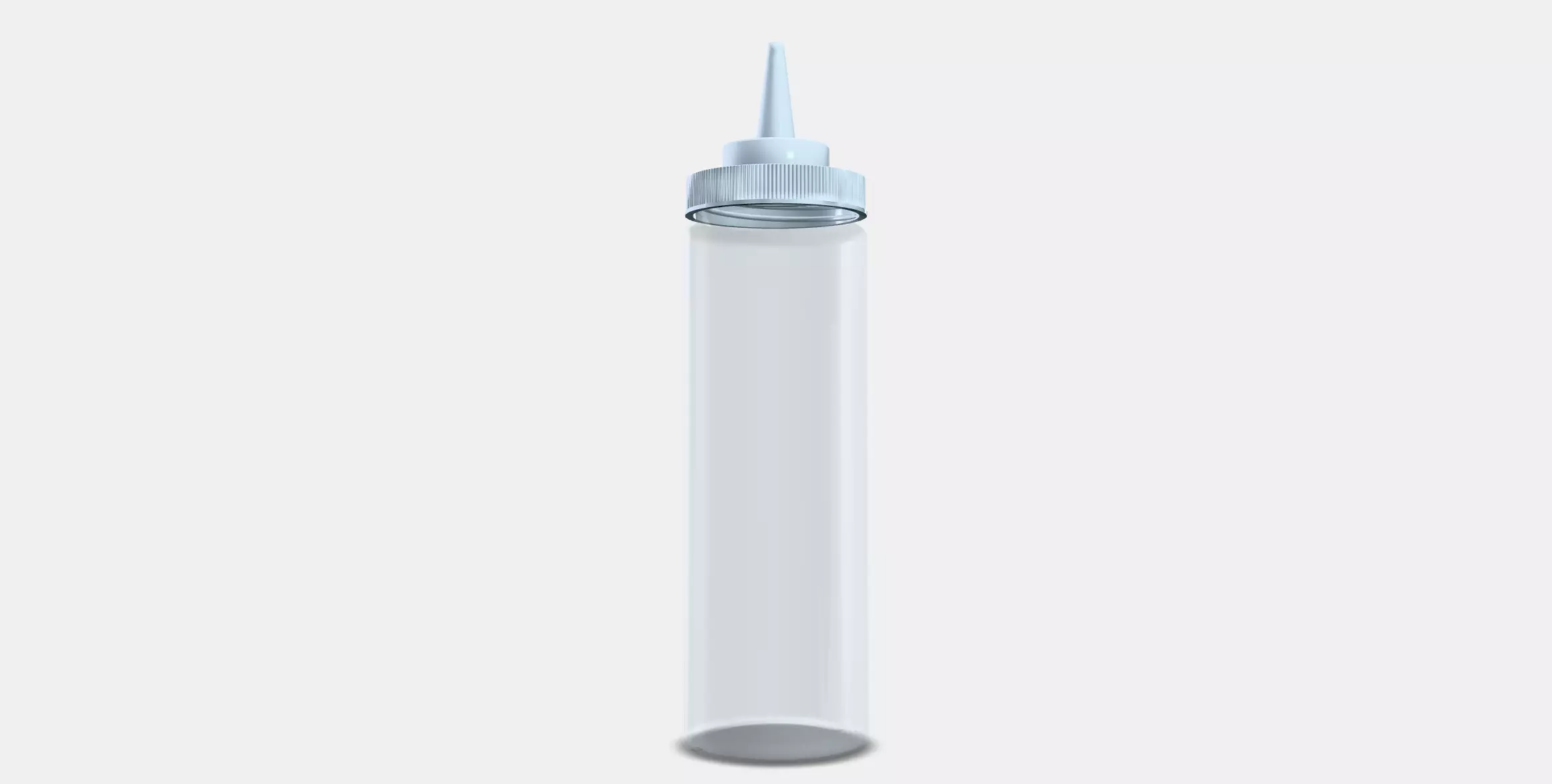 GRILLTIDER Squeeze bottle Low-poly 3D model_0