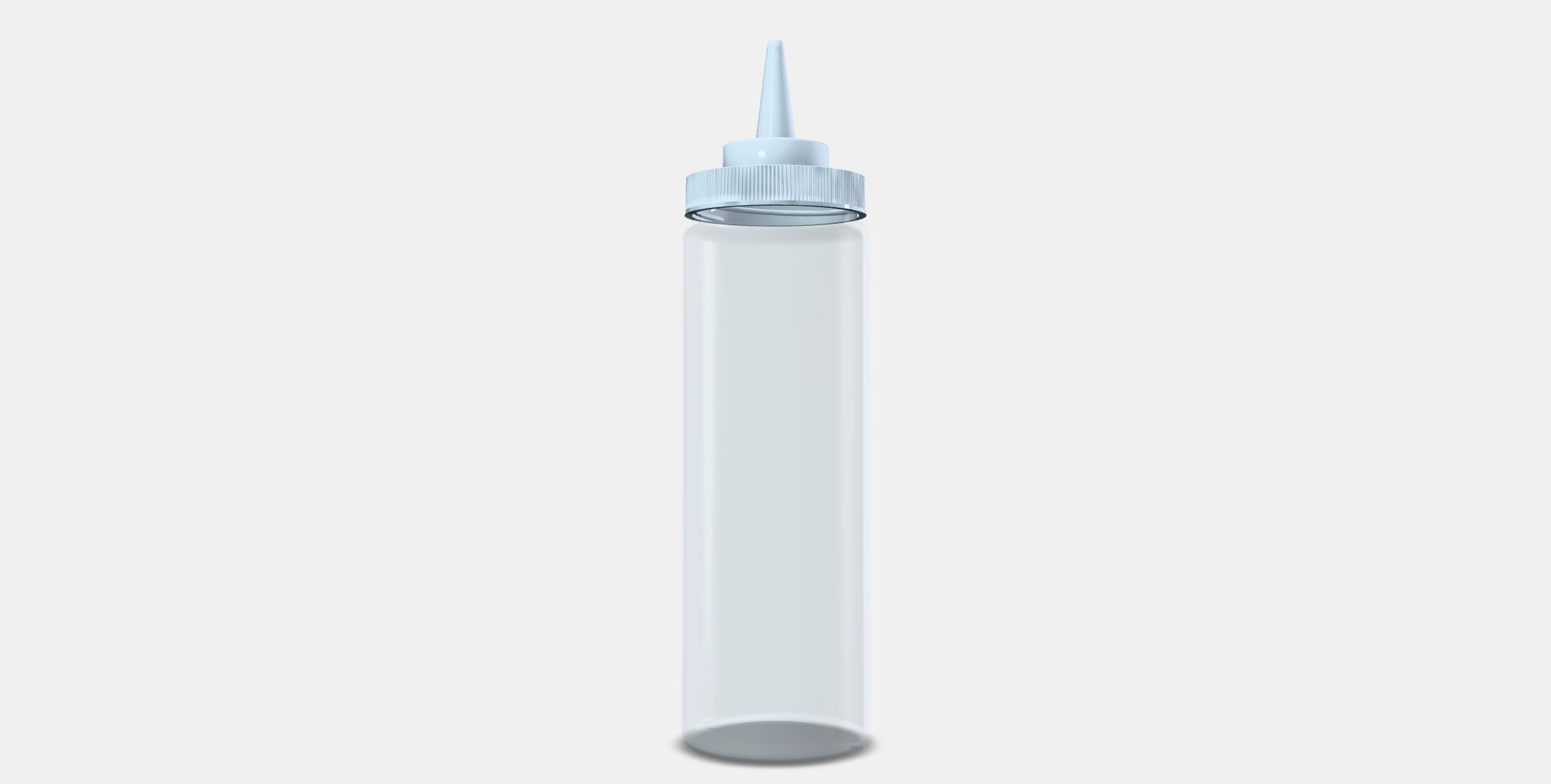 GRILLTIDER Squeeze bottle Low-poly 3D model_12