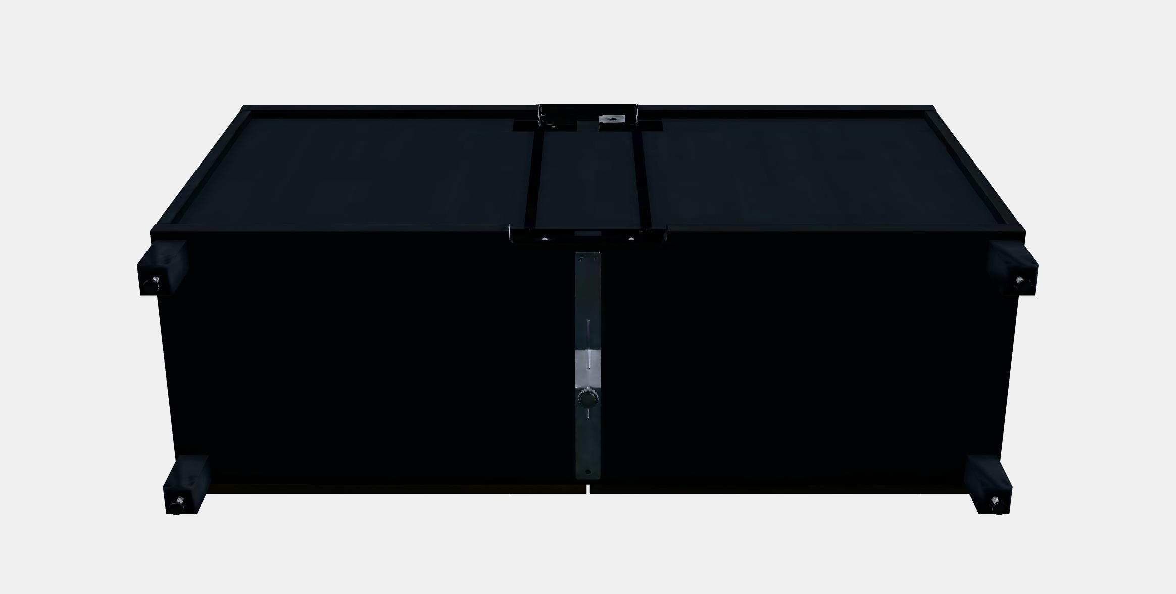 BESTA Storage combination with doors 77 Low-poly 3D model_8