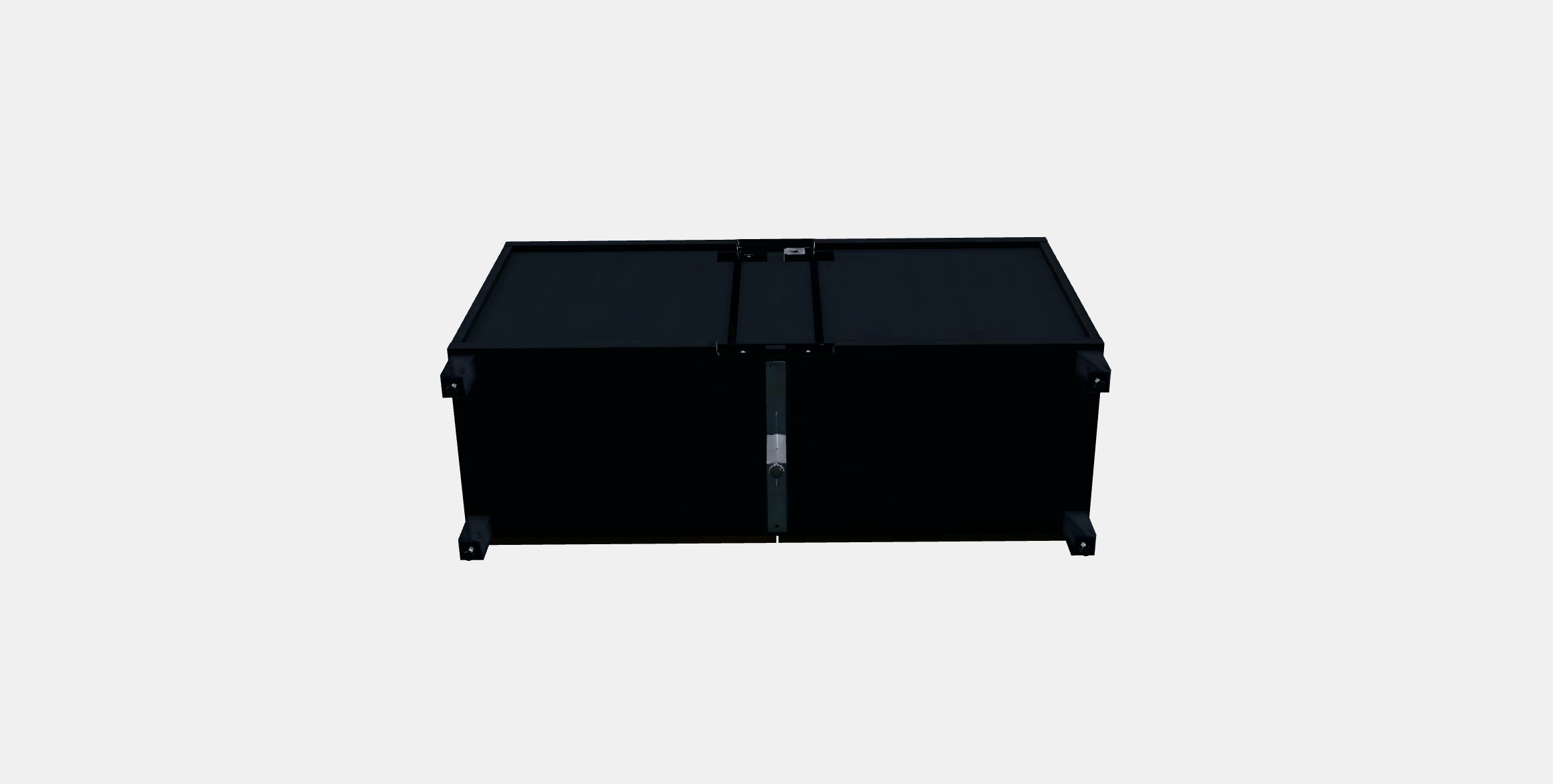 BESTA Storage combination with doors 77 Low-poly 3D model_7