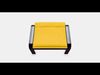 POANG Footstool 30 Low-poly 3D model_1