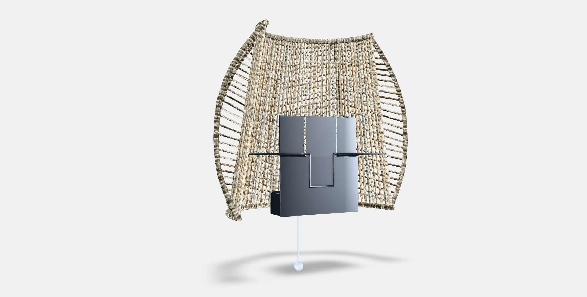 MANALG Wall lamp Low-poly 3D model_16