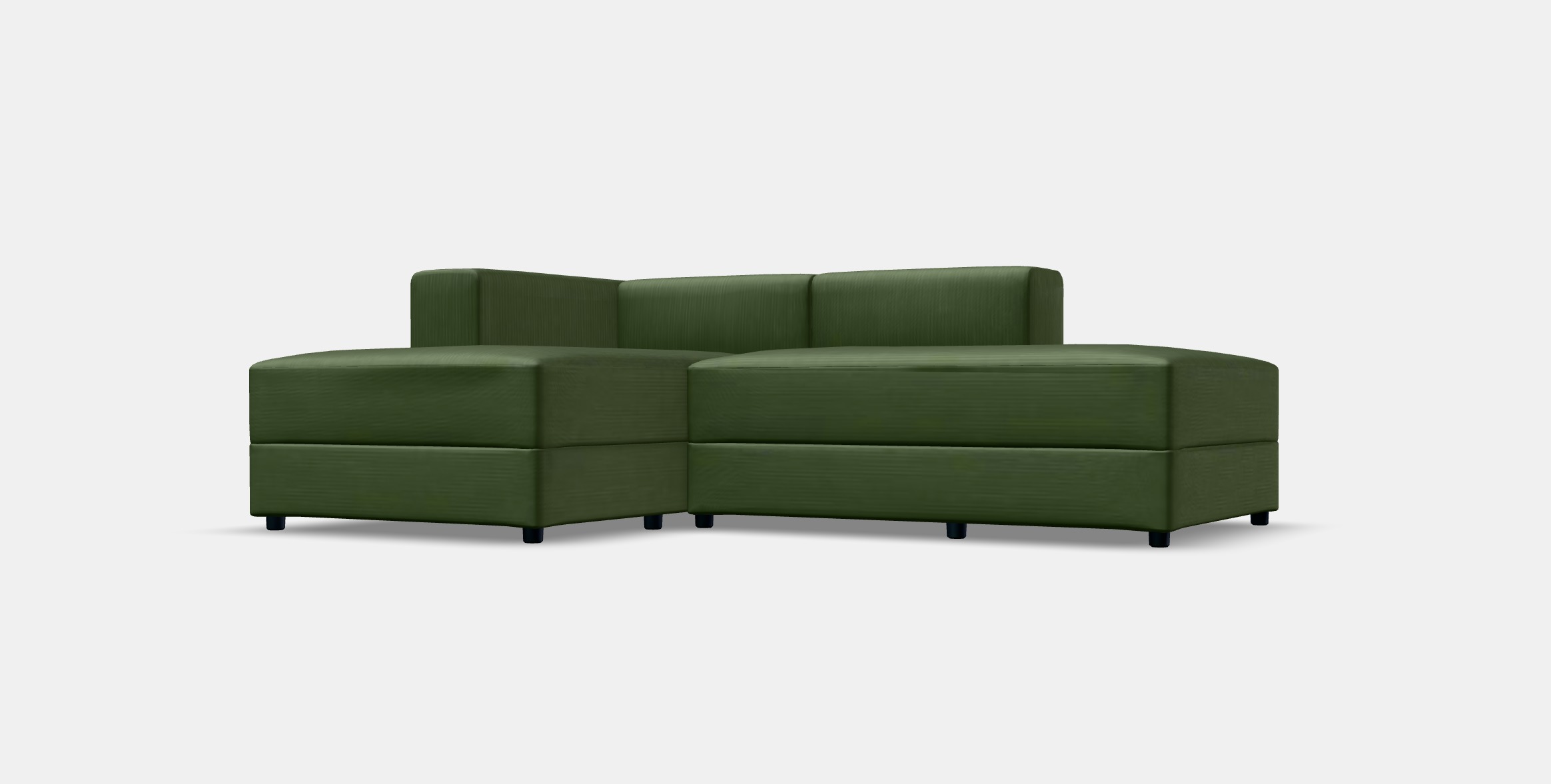 JATTEBO Lounger modules Low-poly 3D model_13