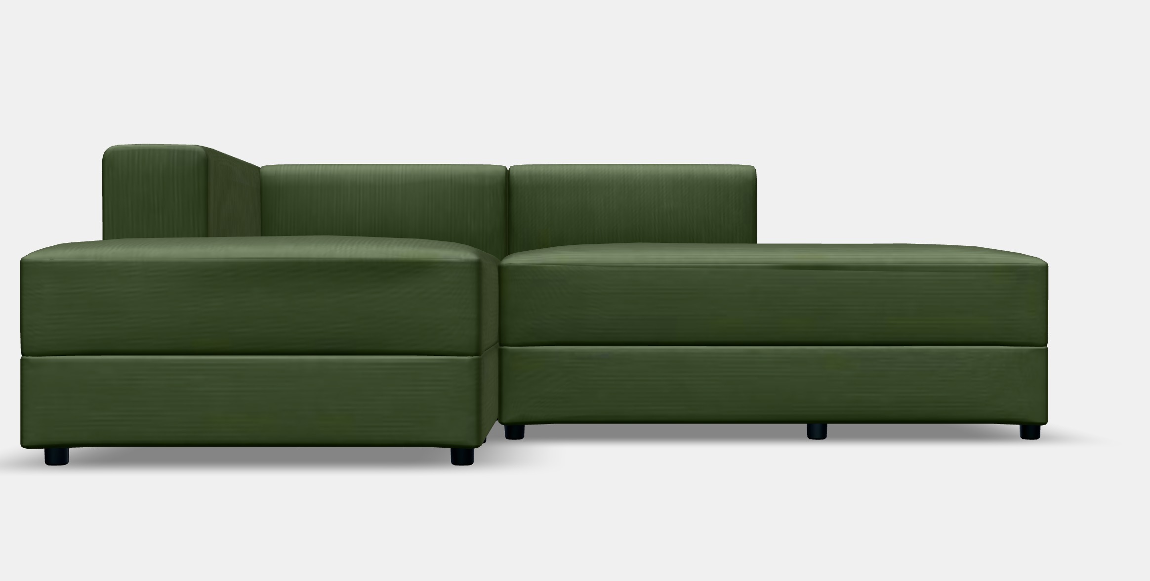 JATTEBO Lounger modules Low-poly 3D model_10