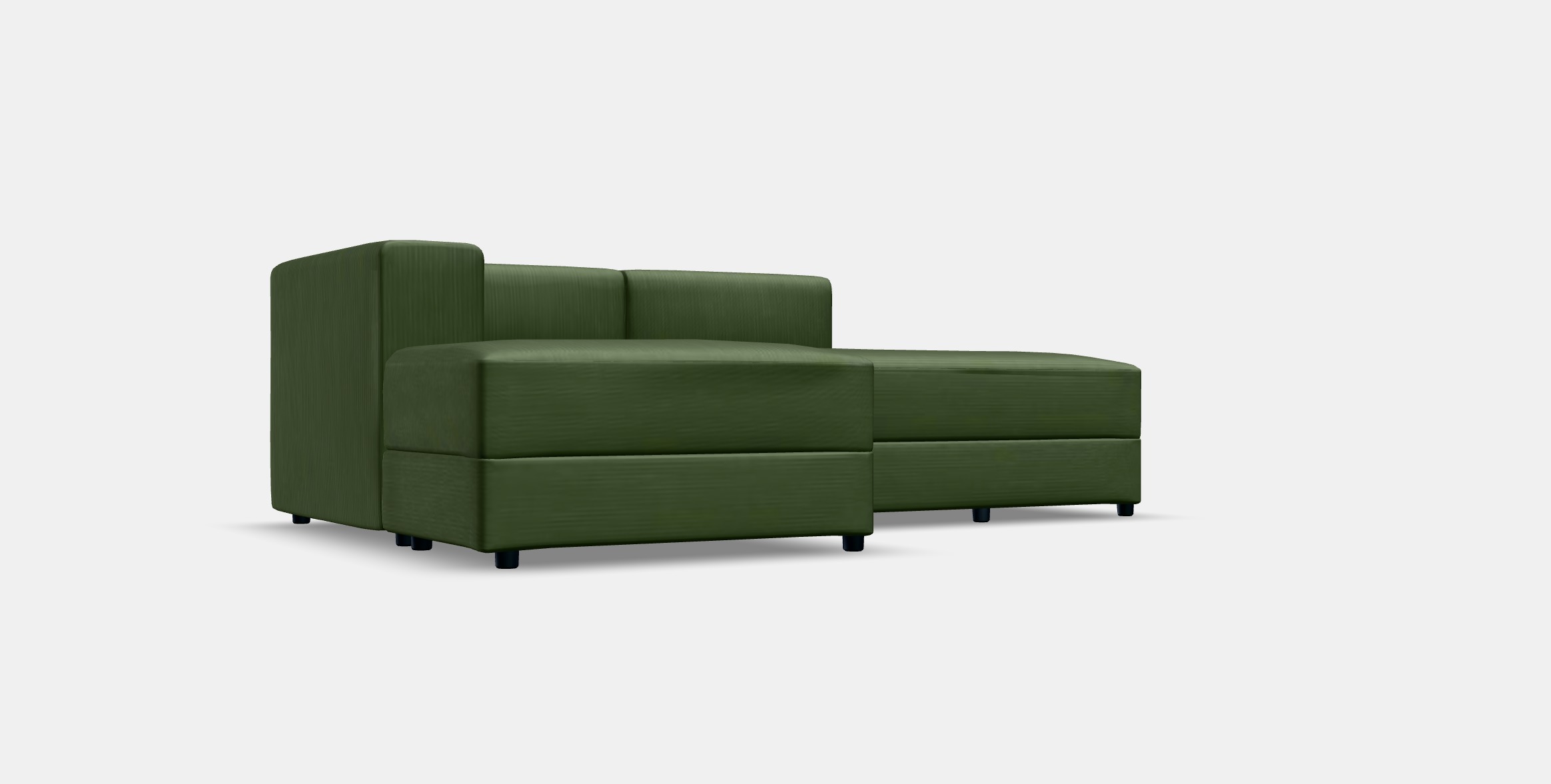 JATTEBO Lounger modules Low-poly 3D model_7