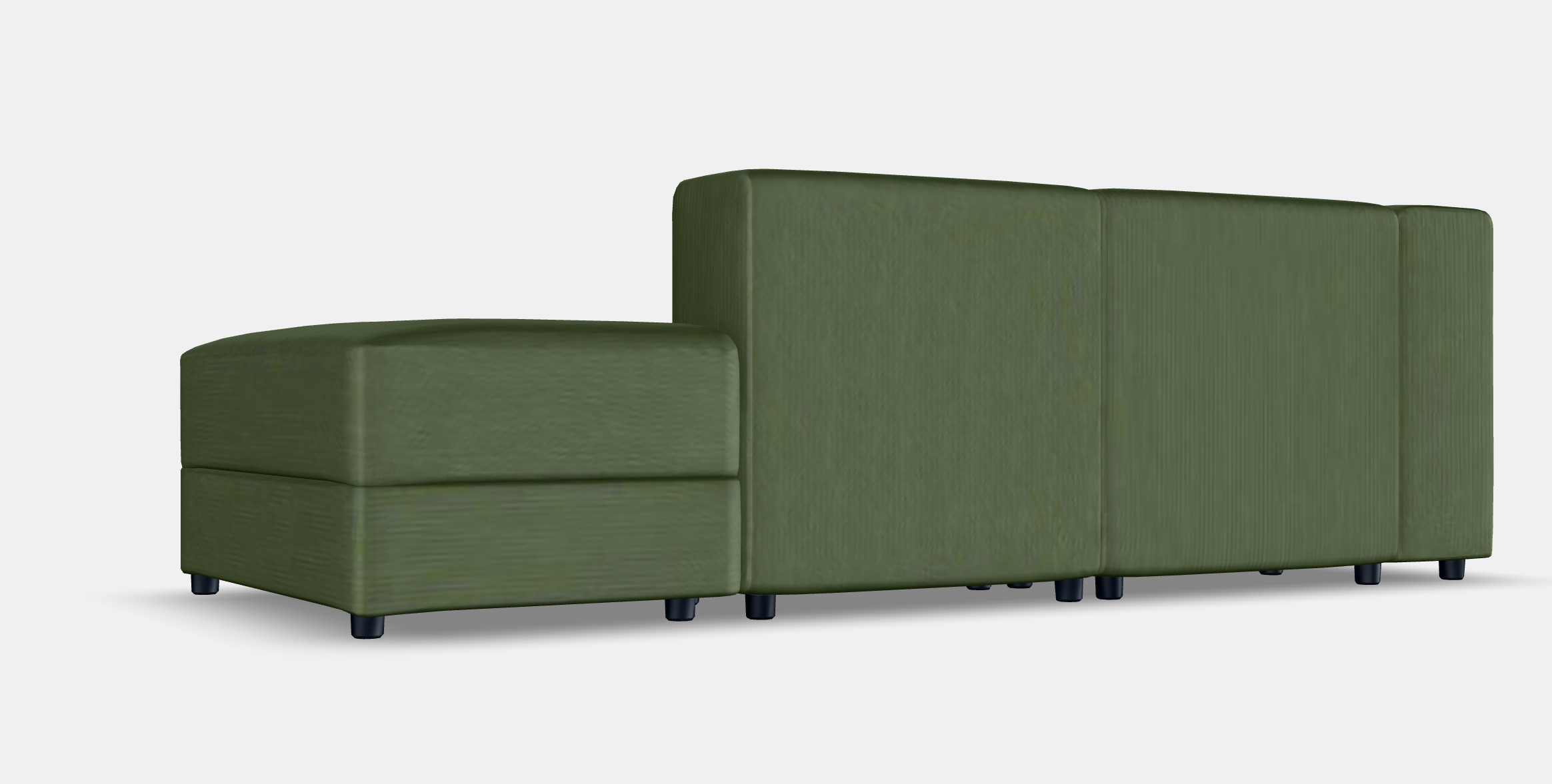 JATTEBO Lounger modules Low-poly 3D model_3