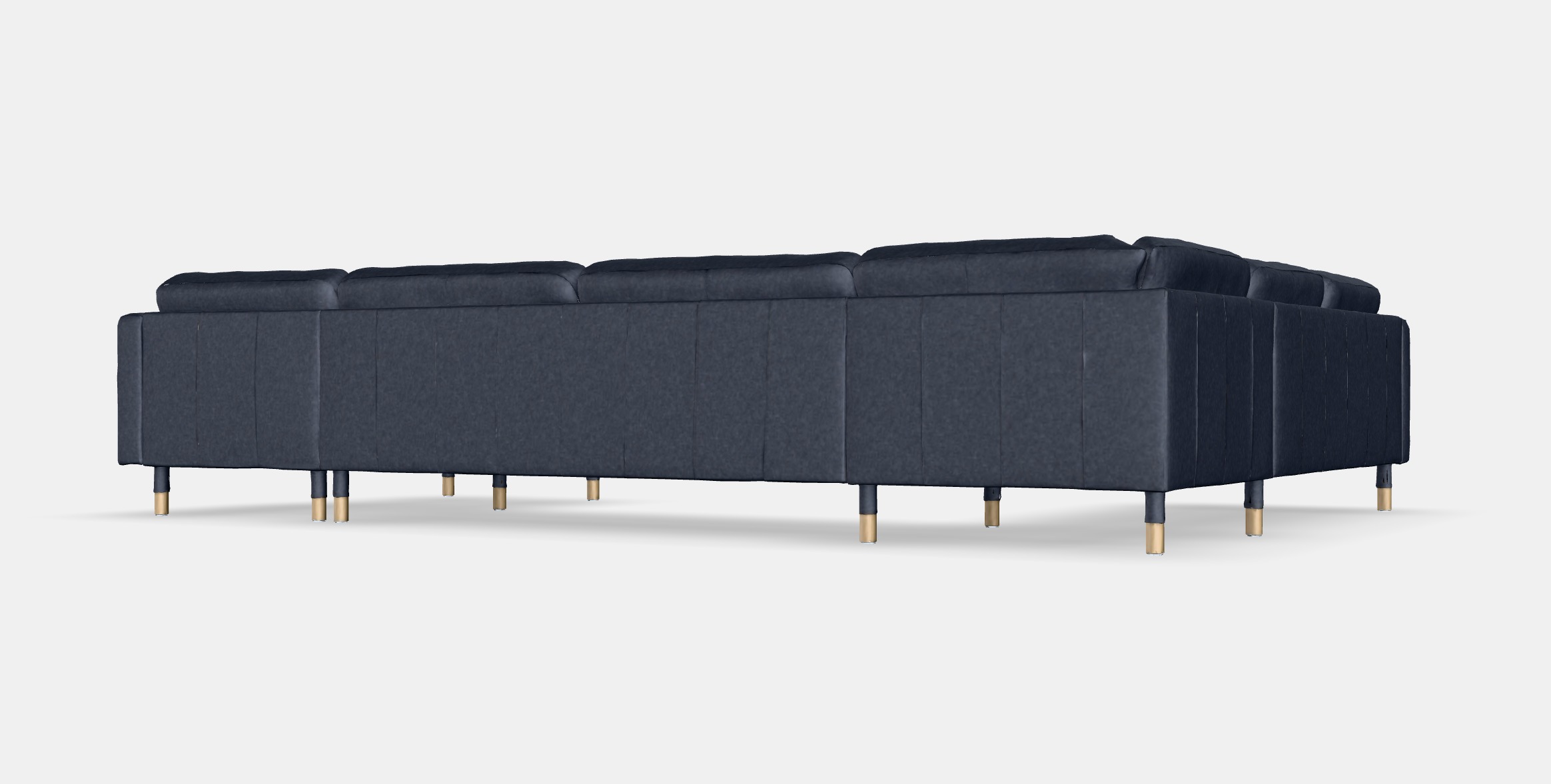 LANDSKRONA Corner sofa 6-seat 6 Low-poly 3D model_6