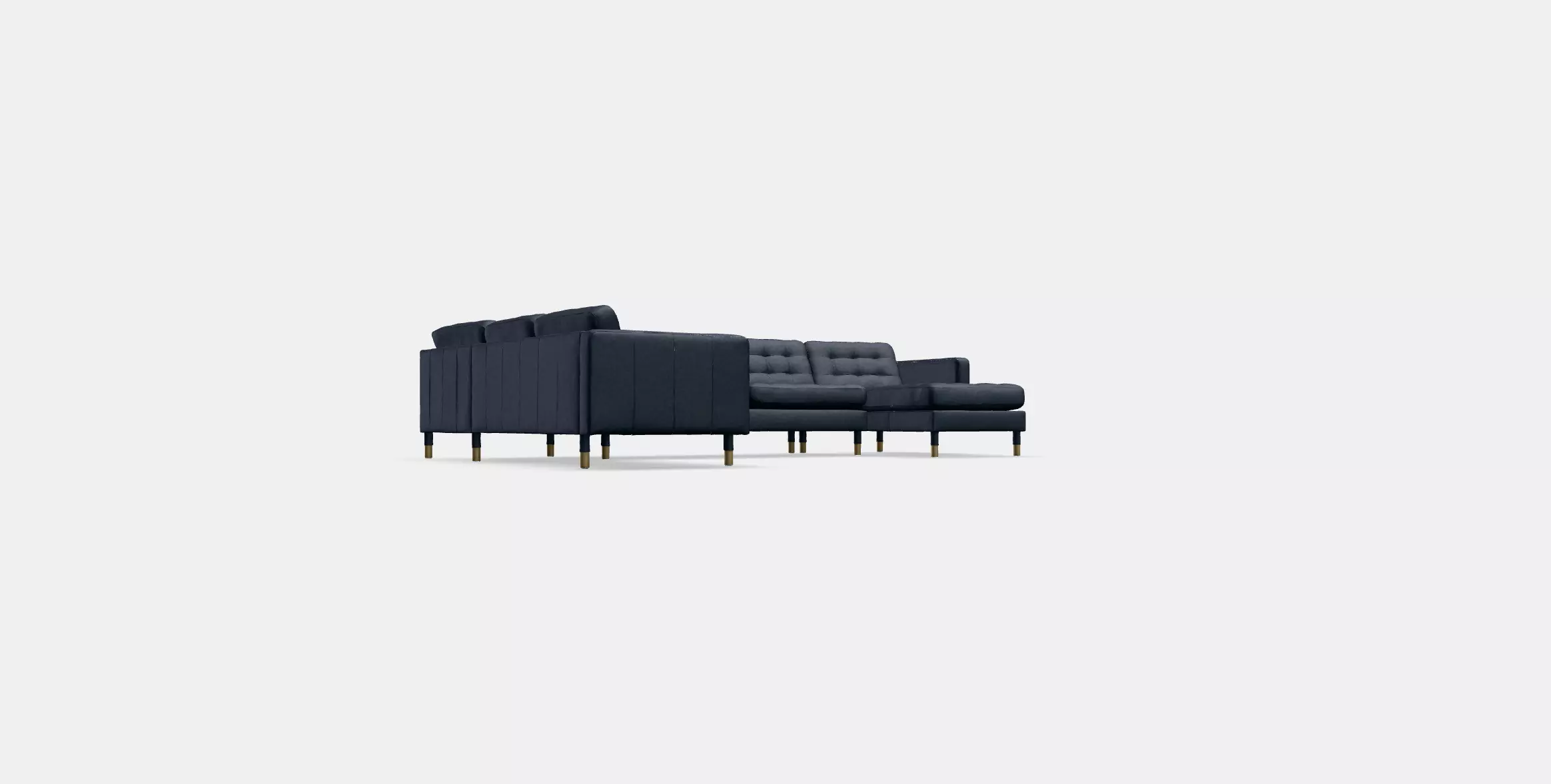 LANDSKRONA Corner sofa 6-seat 6 Low-poly 3D model_0