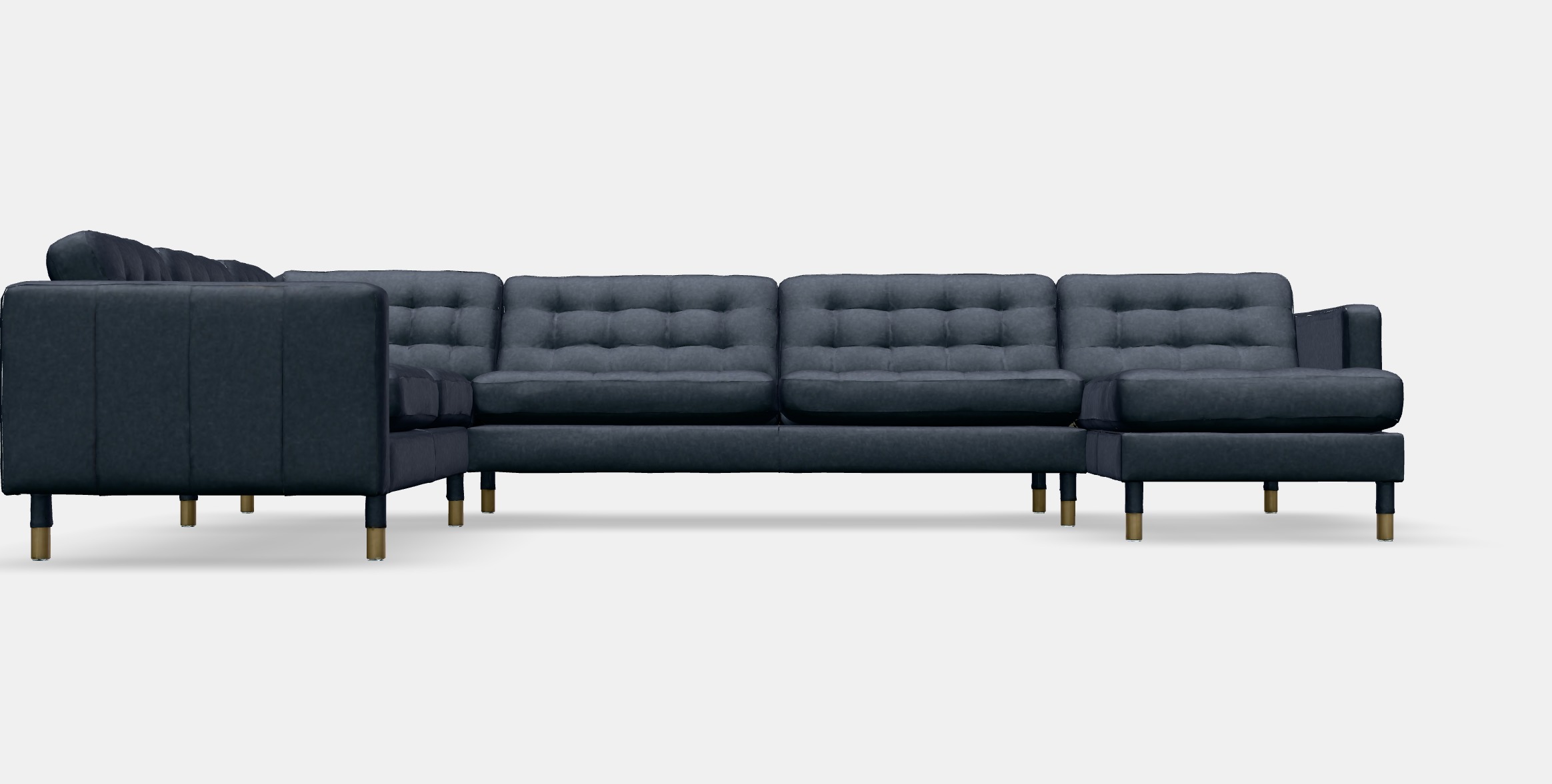LANDSKRONA Corner sofa 6-seat 6 Low-poly 3D model_10