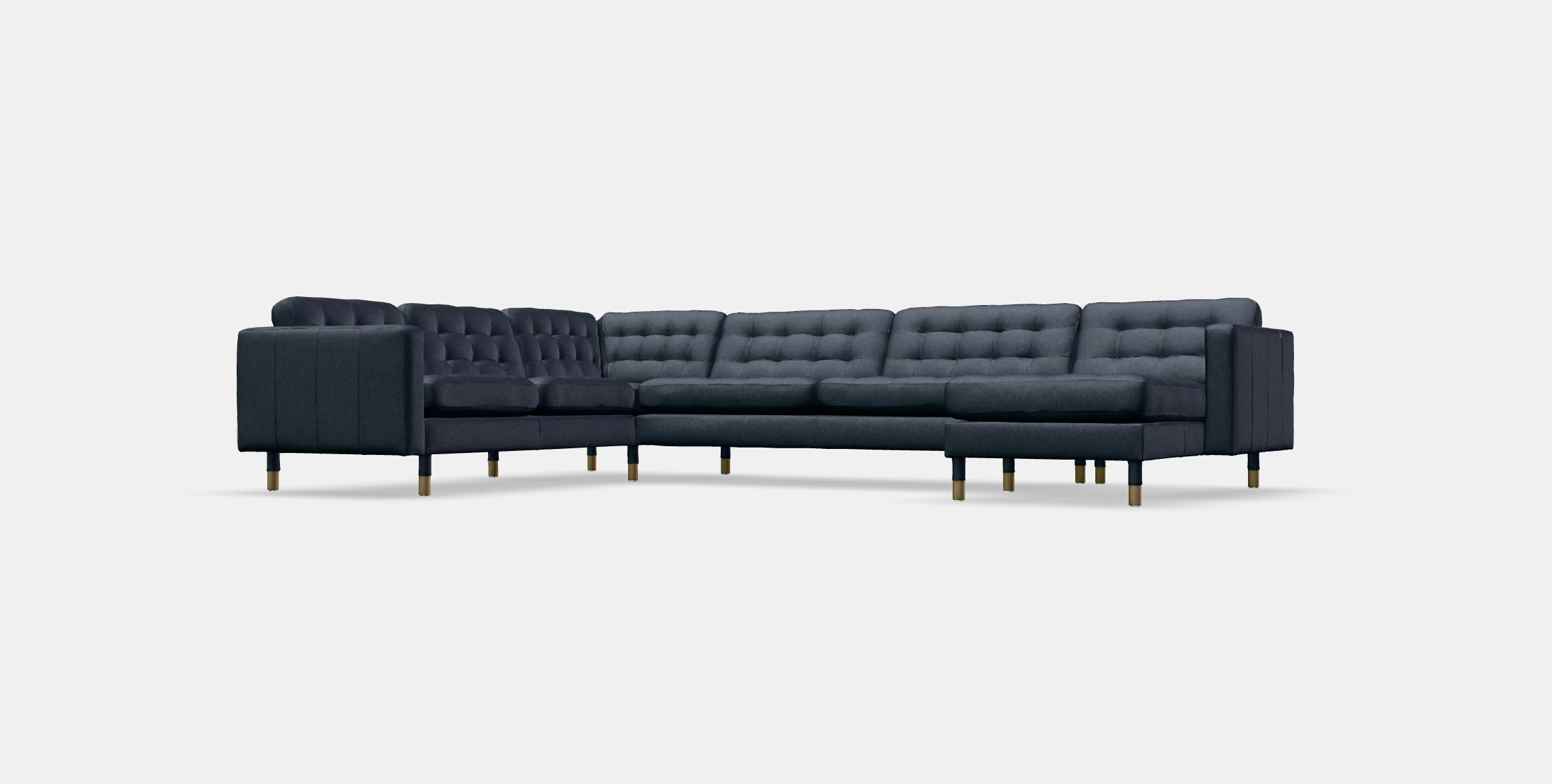 LANDSKRONA Corner sofa 6-seat 6 Low-poly 3D model_13