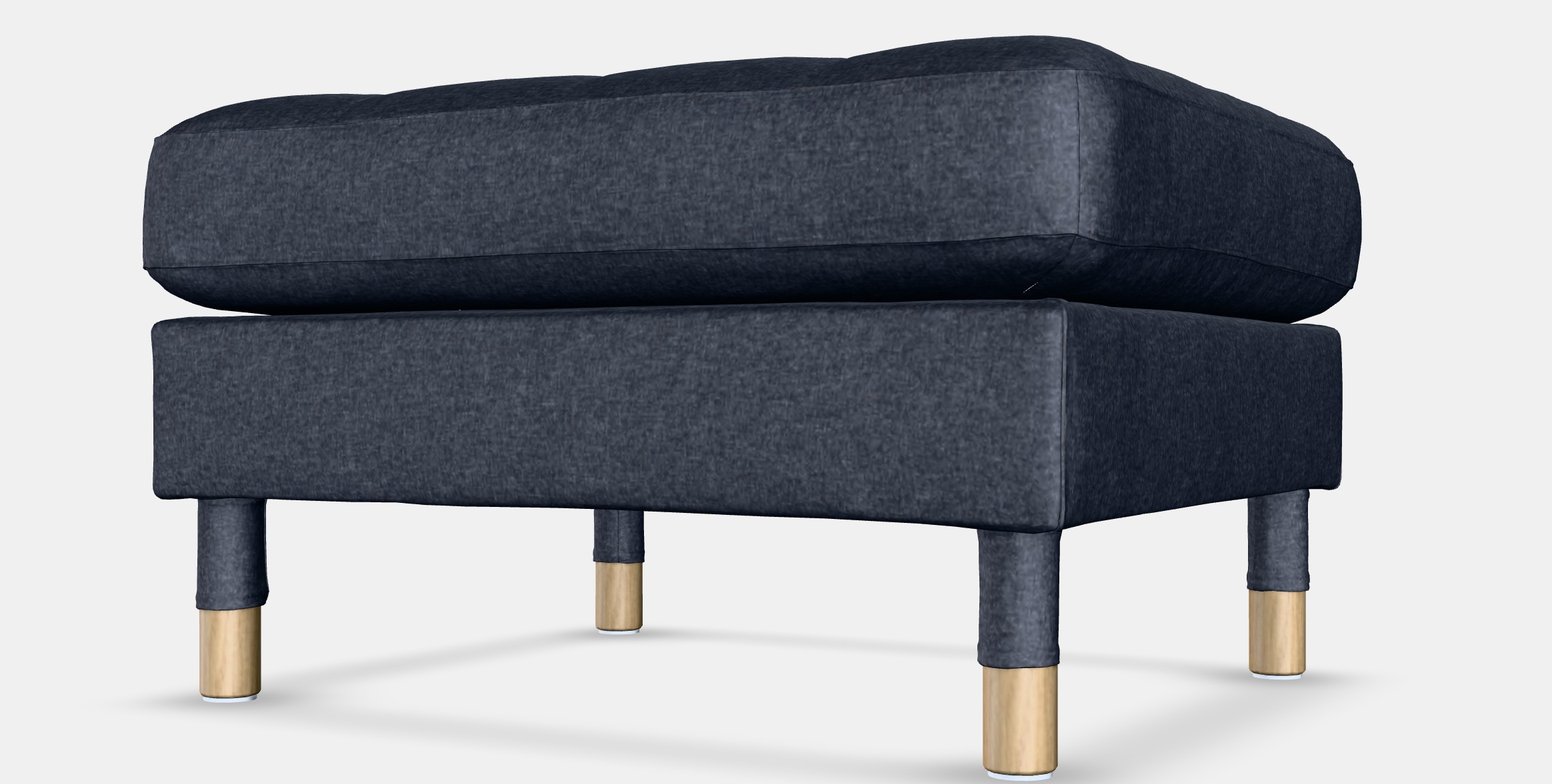 LANDSKRONA Footstool 7 Low-poly 3D model_10