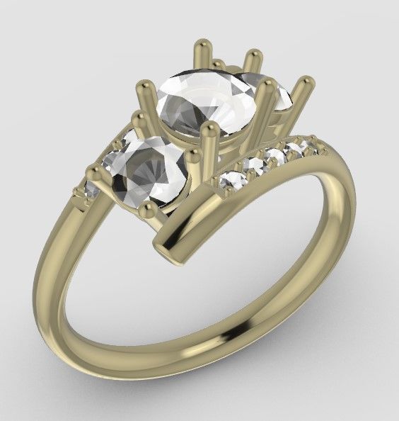 Bypass Ring Free 3D model_2