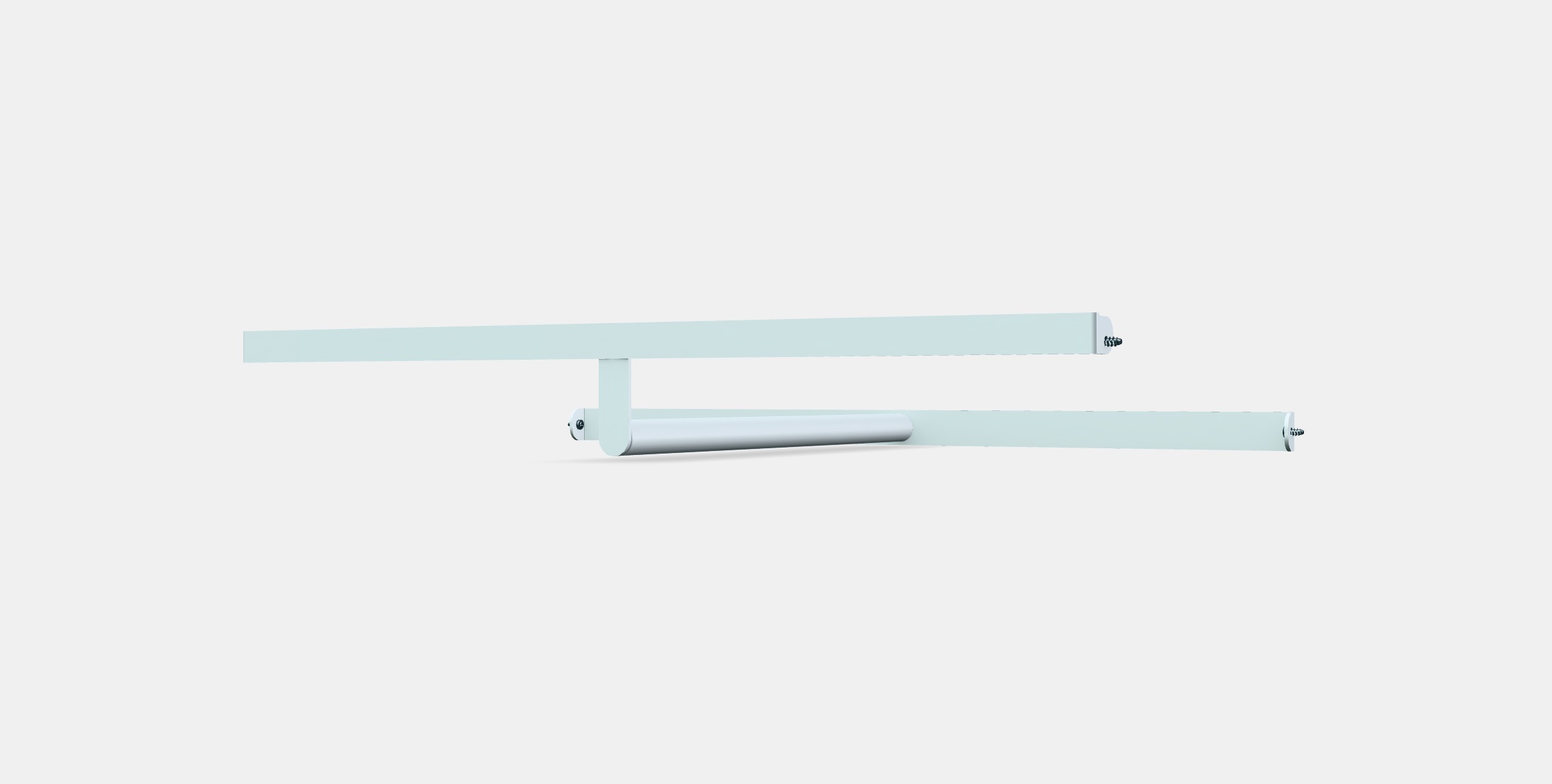 HJALPA Clothes rail 1 Low-poly 3D model_13