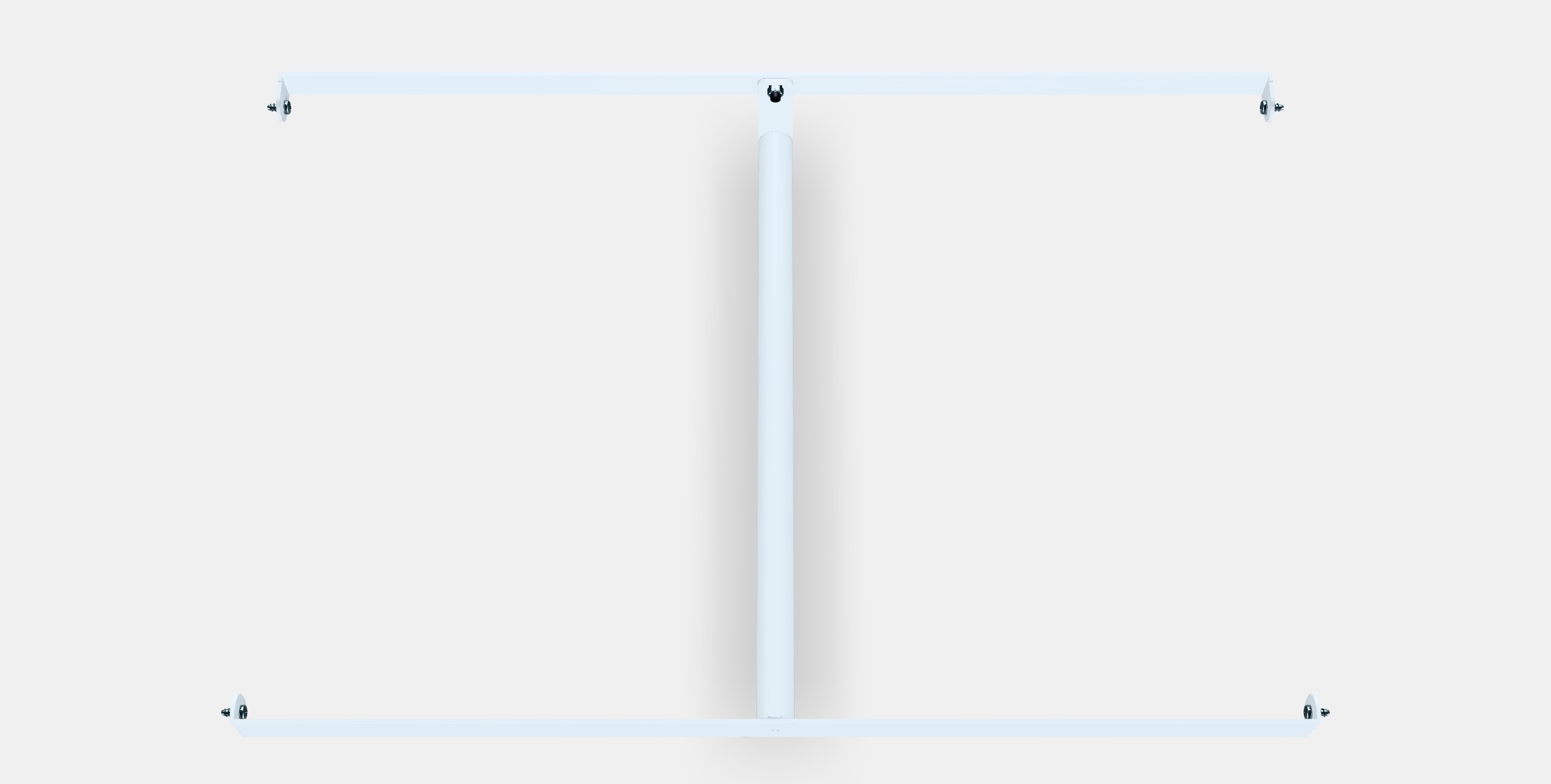 HJALPA Clothes rail 1 Low-poly 3D model_4