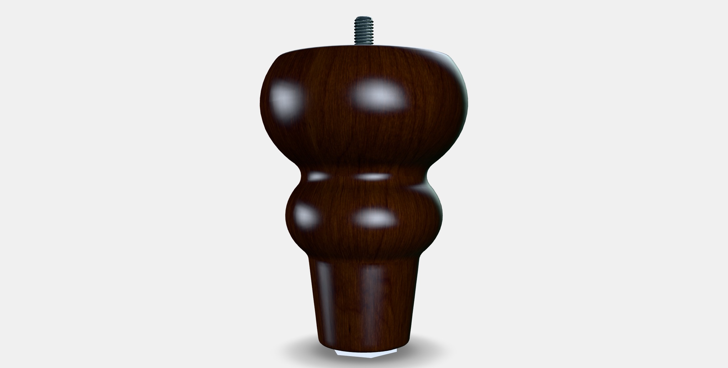 VISKAFORS Legs for sofa 1 Low-poly 3D model_5