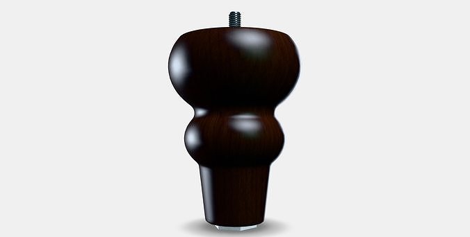 VISKAFORS Legs for sofa 1 Low-poly 3D model